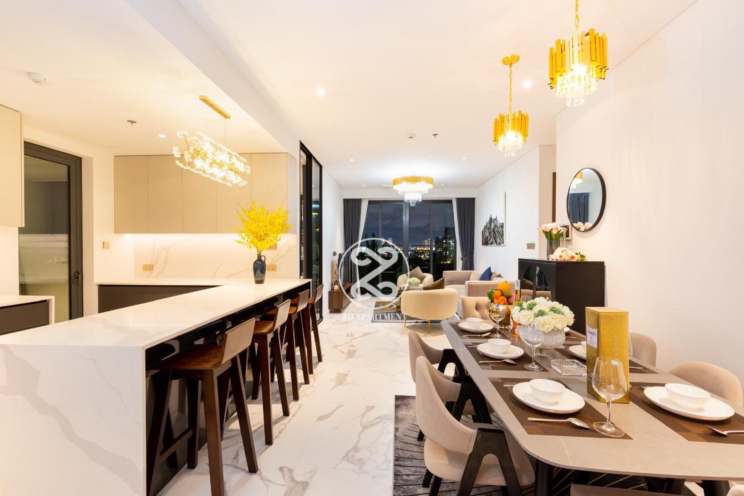 THE CREST-Central Saigon Riverside -Free POOL-GYM-SAUNA Room-YOGA Room