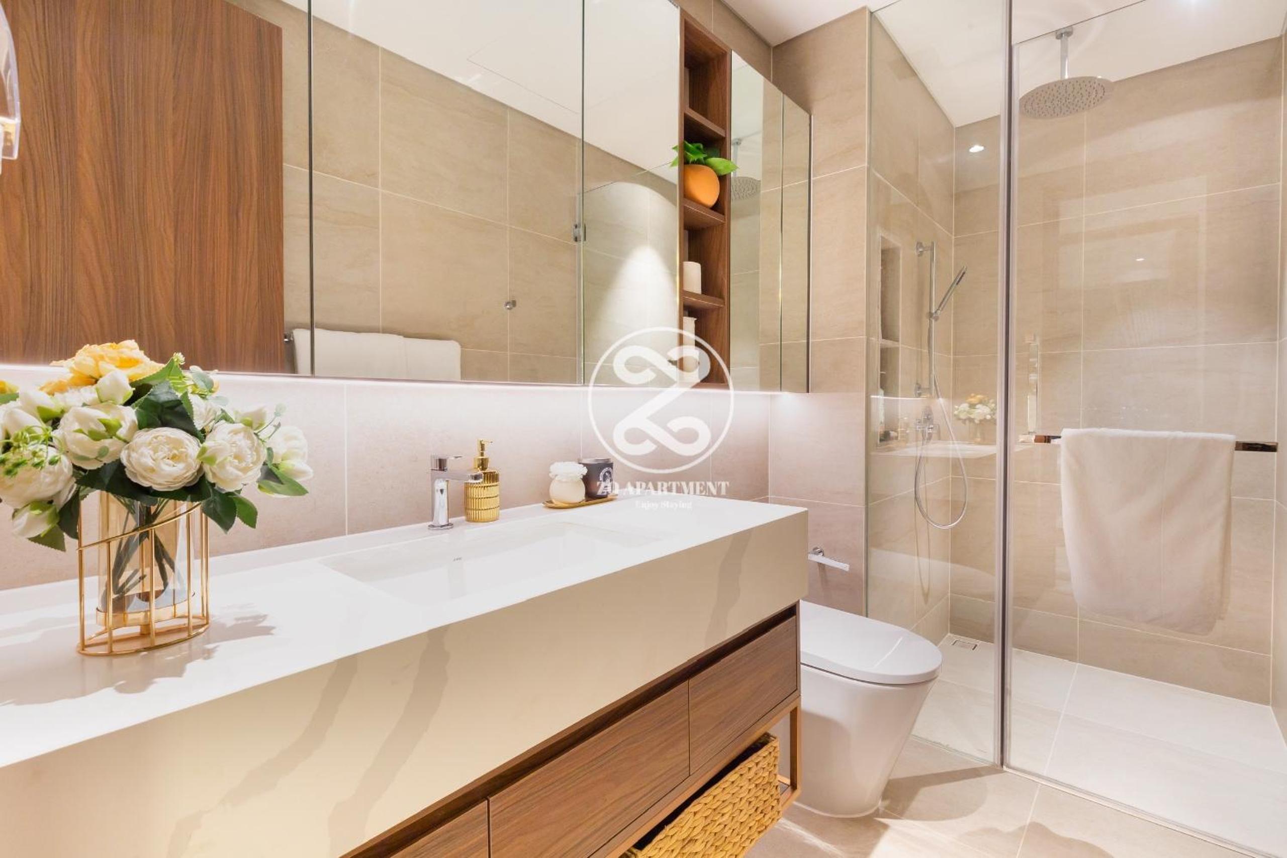 THE CREST-Central Saigon Riverside -Free POOL-GYM-SAUNA Room-YOGA Room