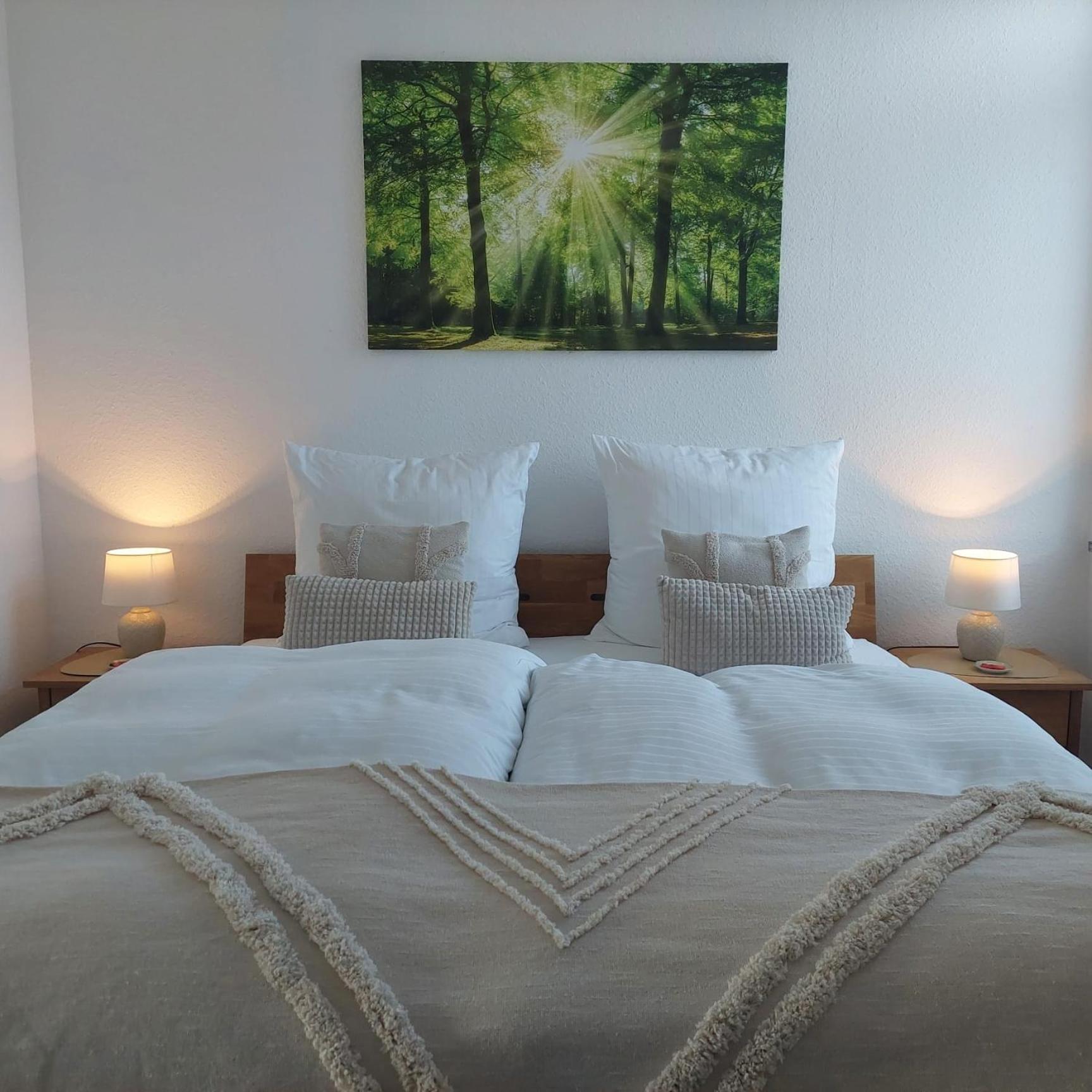 Komfort Ferienwohnungen mit Wellness-Garten - Gästehaus am Bachlauf - Losheim am See