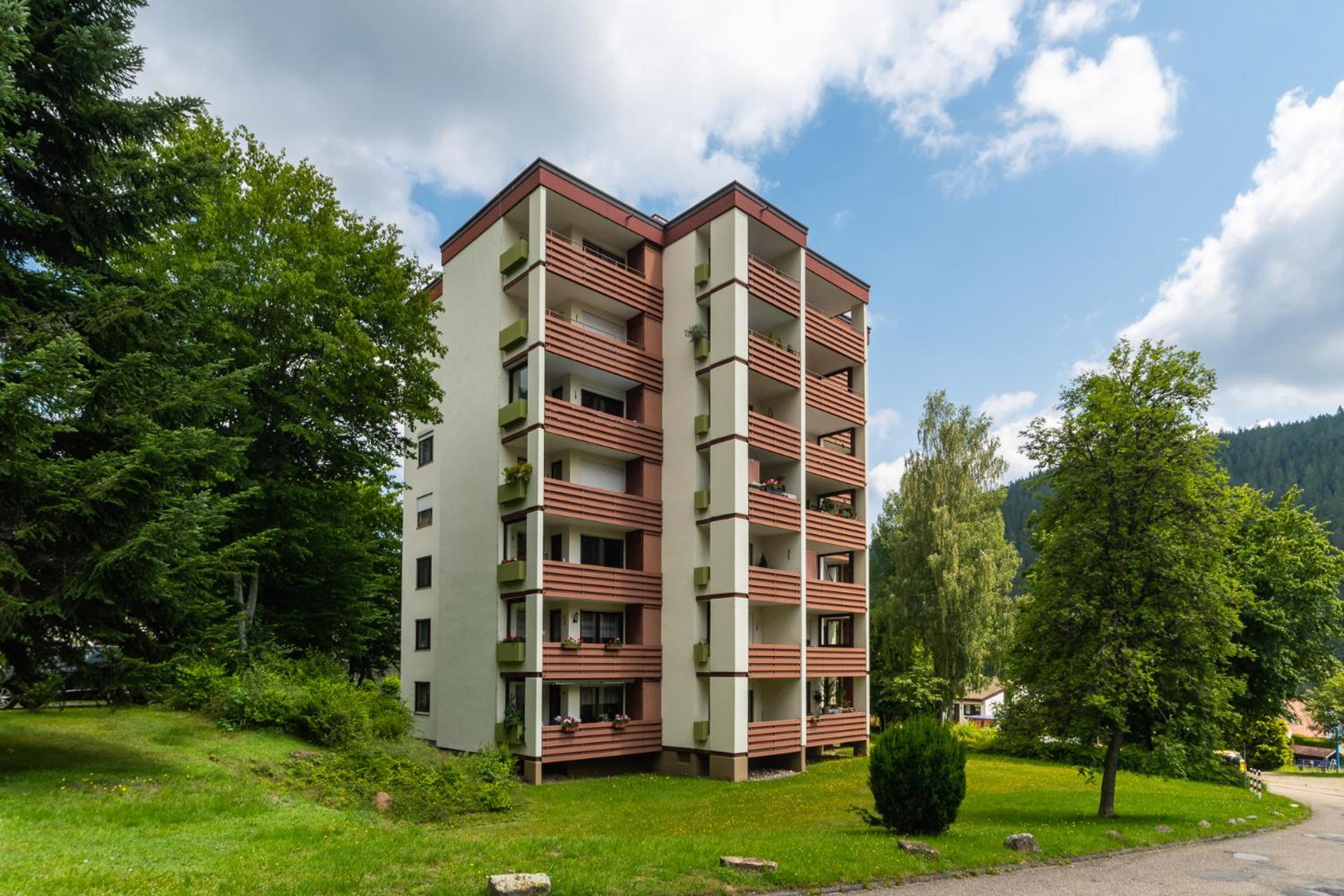 Schwarzwaldsuite mit Panorama Waldblick
