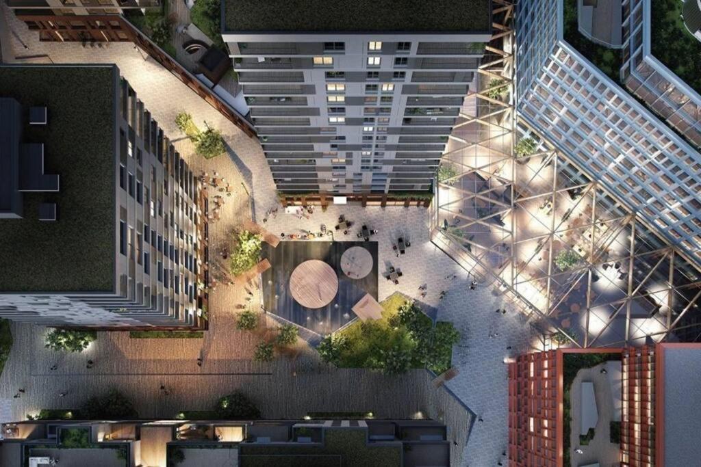 Demims Apartments Lillestrøm - Modern & Super Central - 10mins from Oslo S view 4