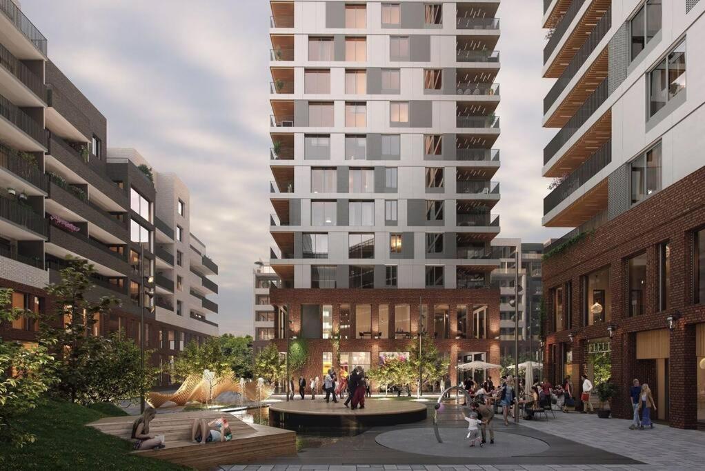 Demims Apartments Lillestrøm - Modern & Super Central - 10mins from Oslo S view 5