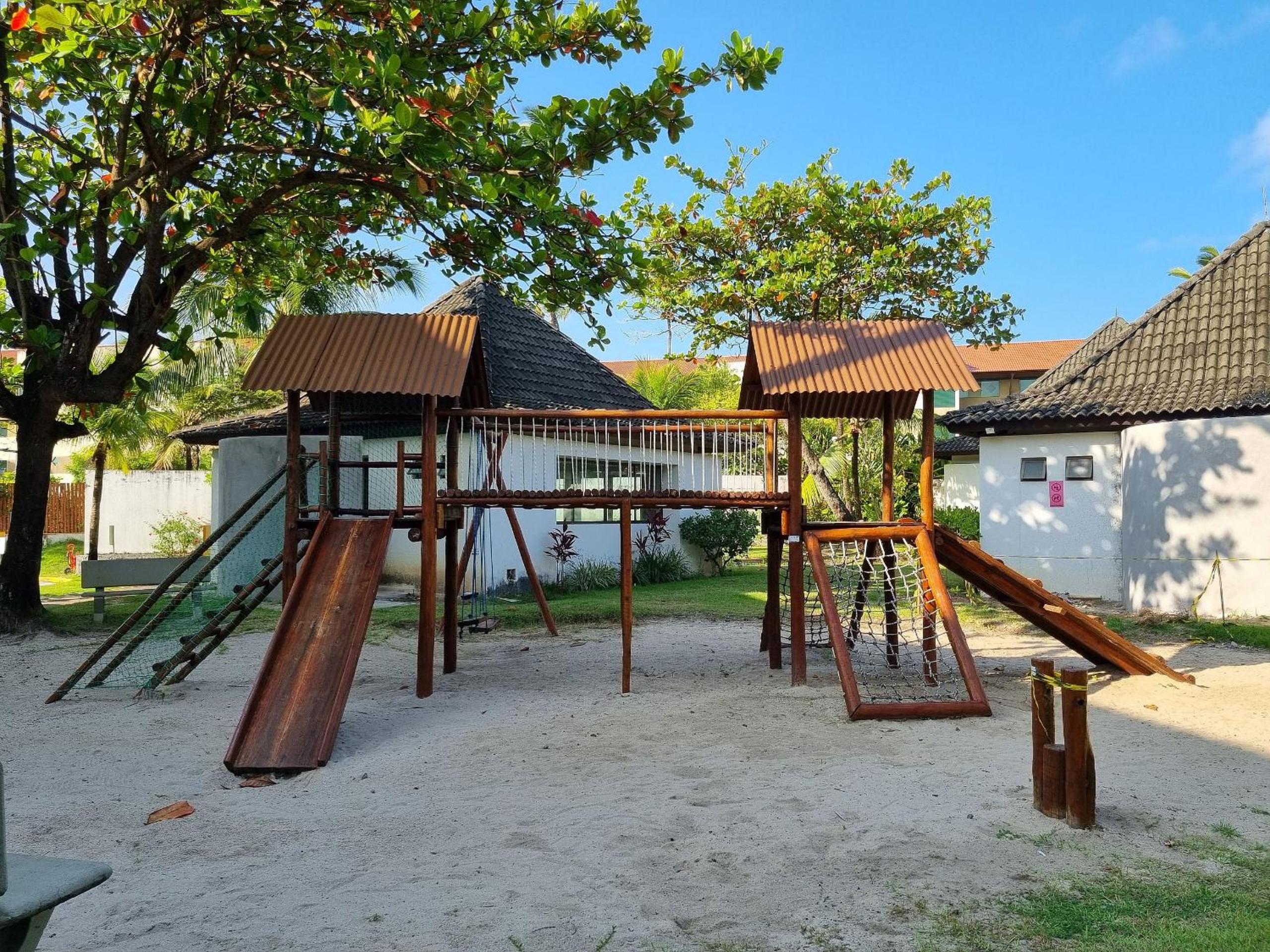 Flat ou Bangalo Luxo Beach Class Beira Mar Muro Alto