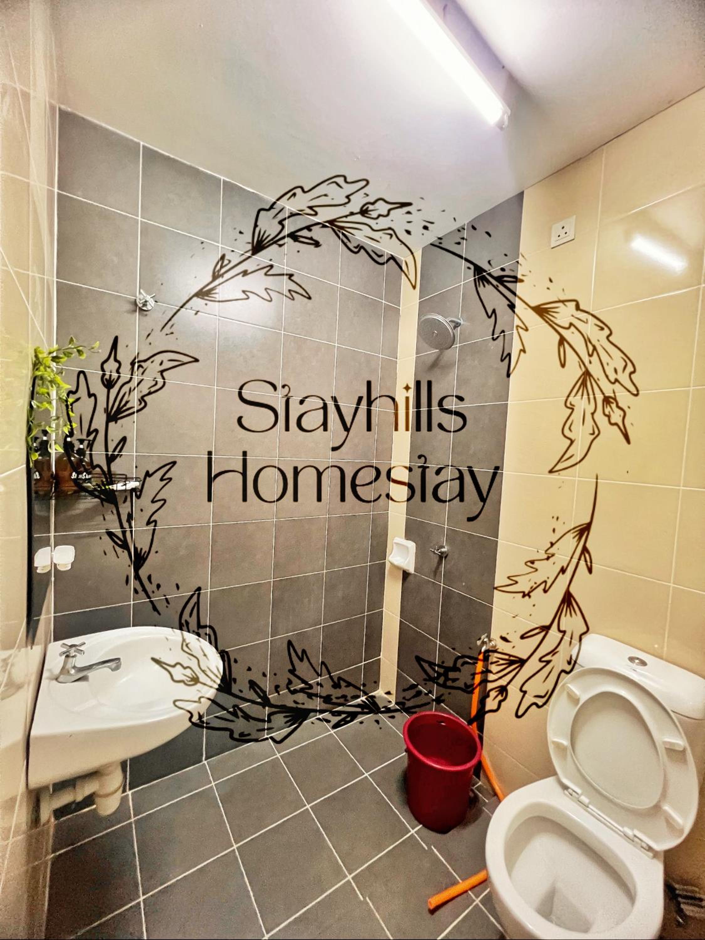 Astana Townhouse Homestay BukitBeruntung livingroom AirCond photo 5