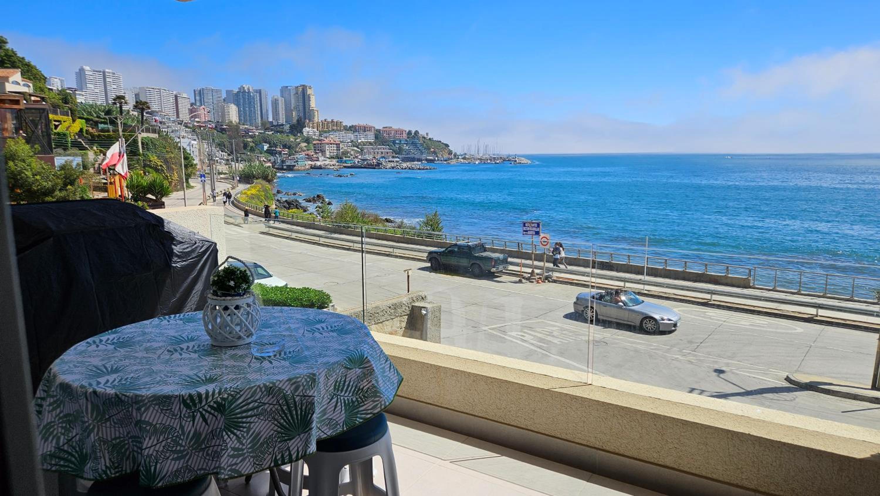 Depto nuevo en Concon con vista al mar