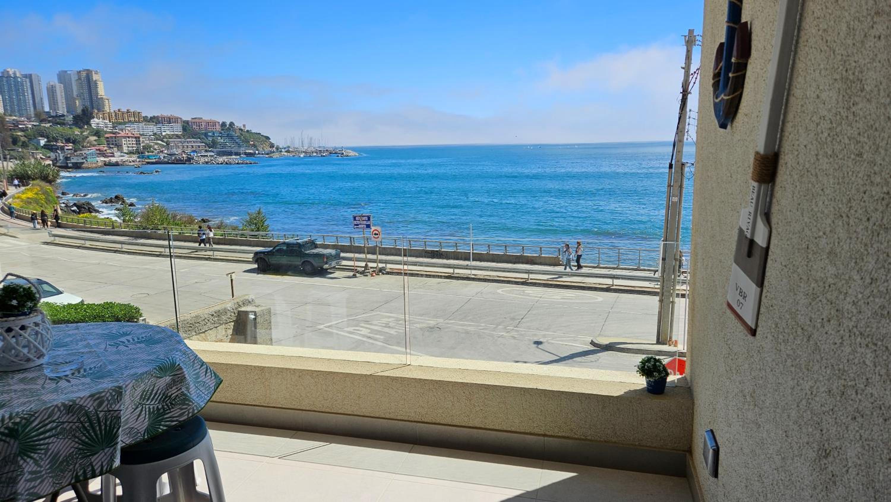 Depto nuevo en Concon con vista al mar