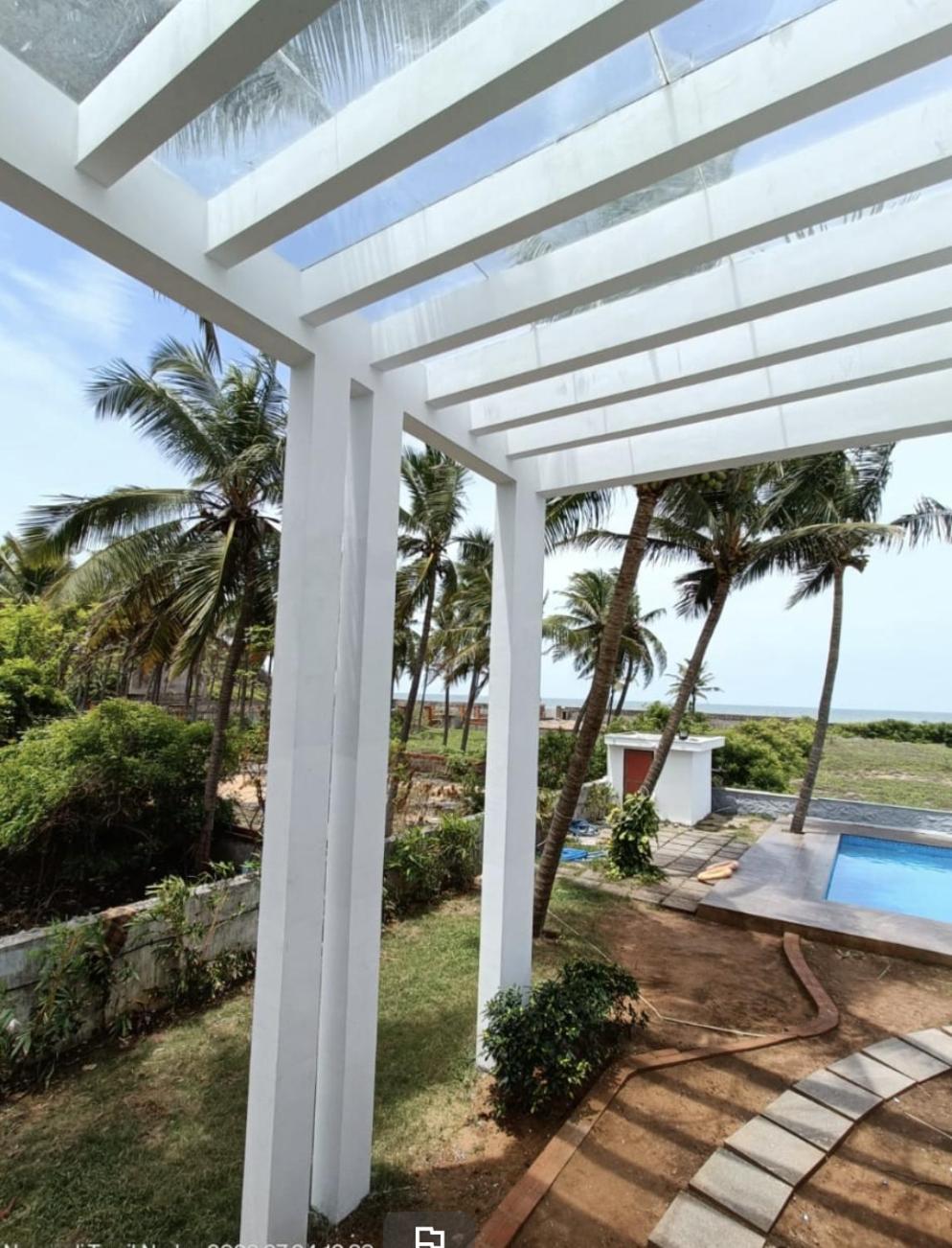 Beach wave villa view 3