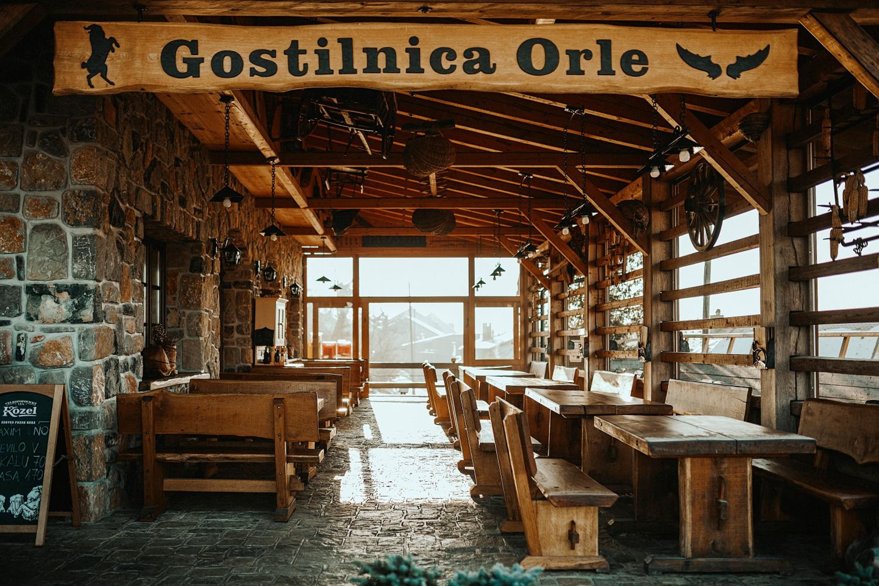 Gostilnica Orle - Sleeping in the tower view 4