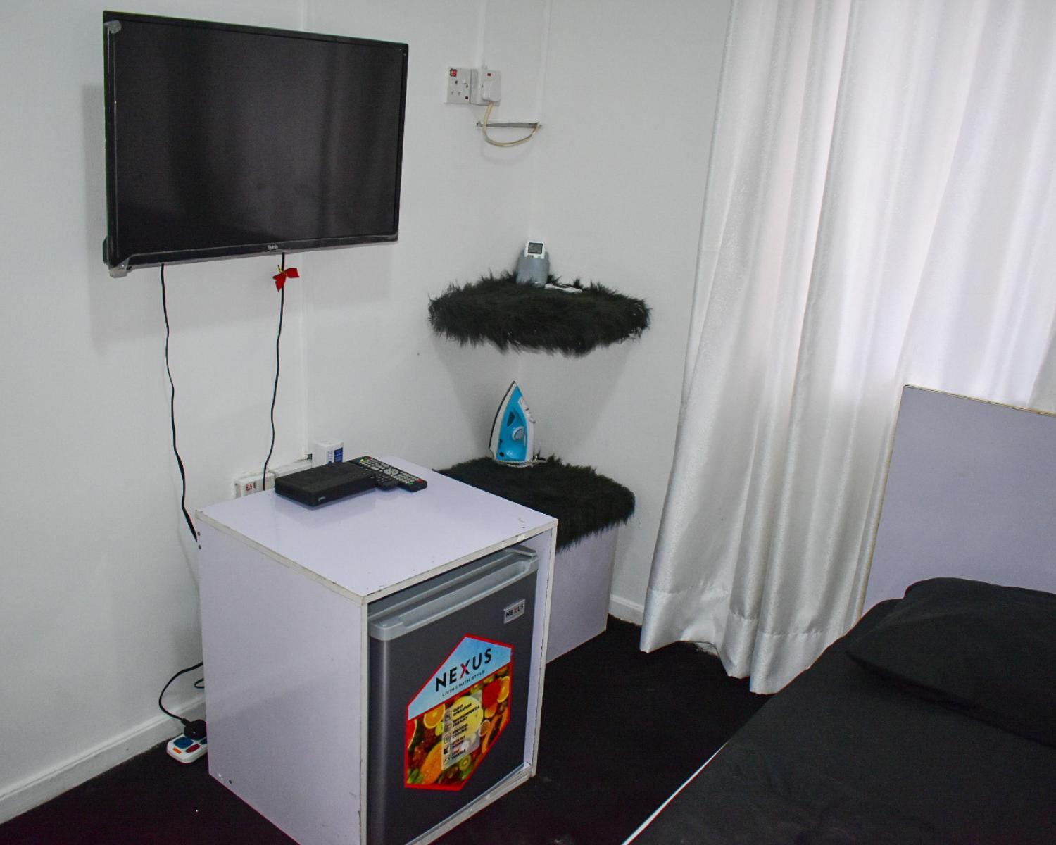 One Bedroom with Small Kitchenette and Bathroom view 2