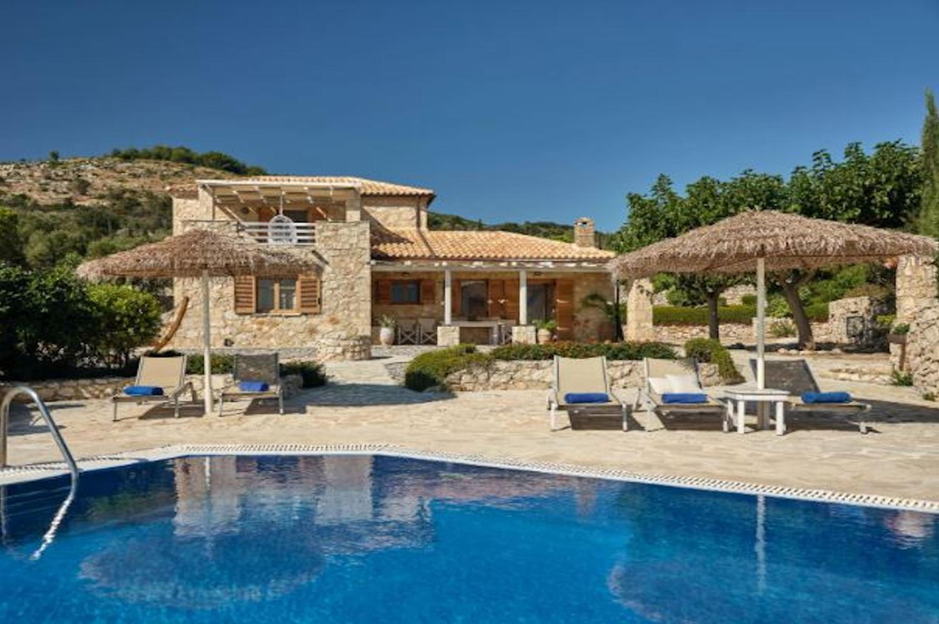 Extravagant Zante Villa Villa Crystal Great Sea Views 3 Bedrooms view 2