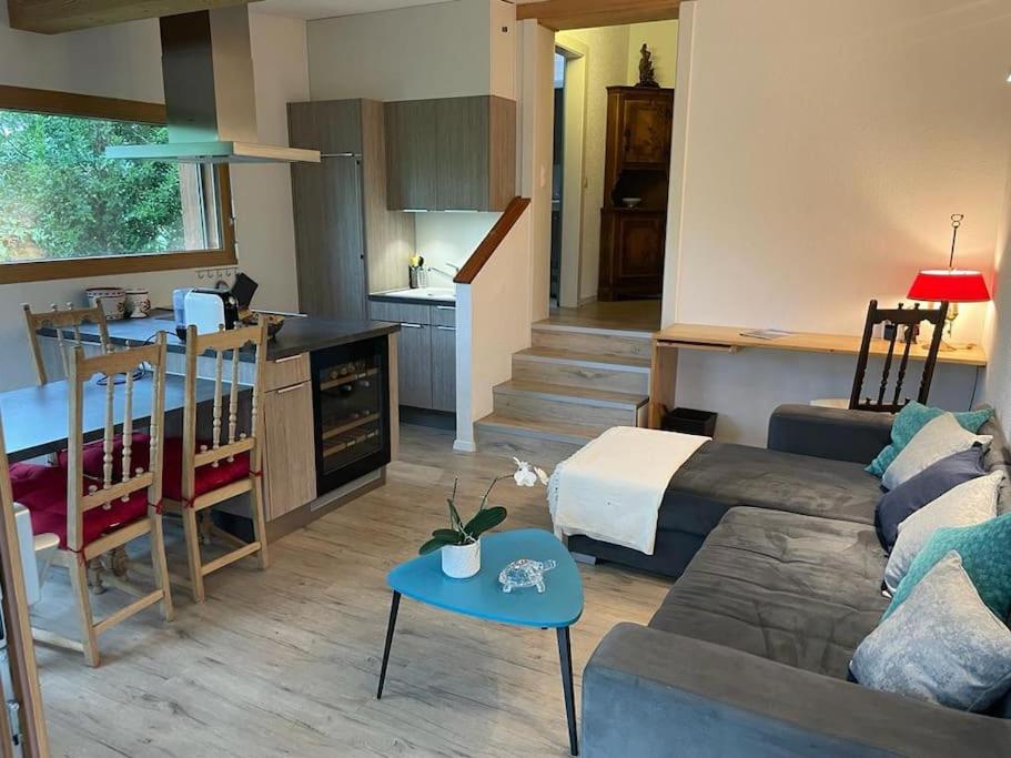 Studio dans un chalet avec jardin privatif