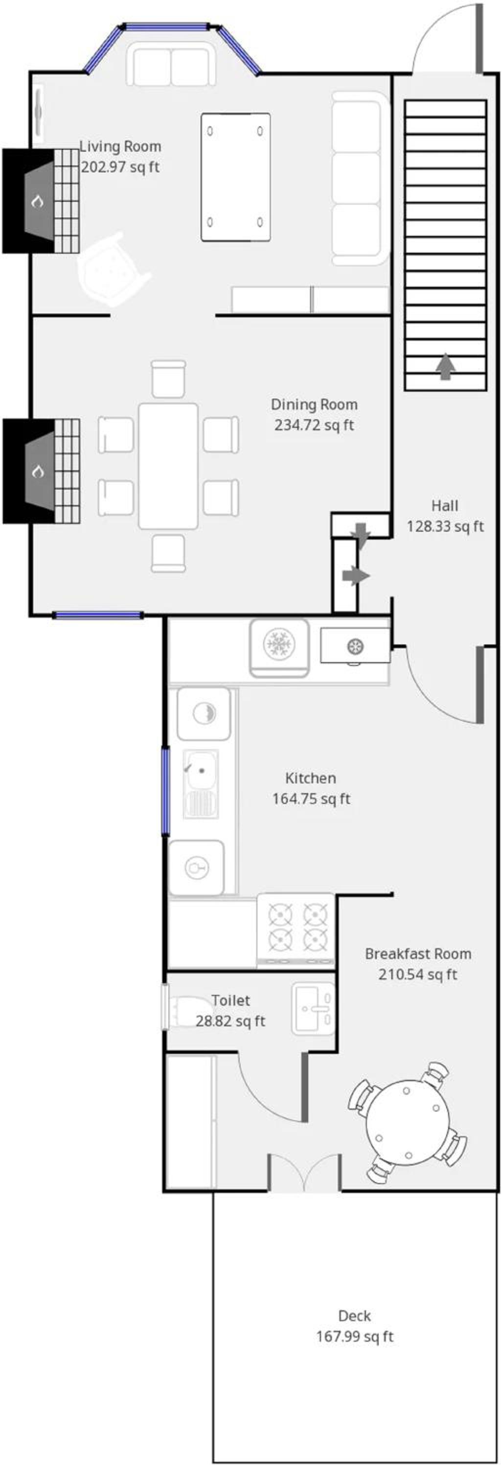 Elephant & Oxpecker 2 Bedrooms in Fulham