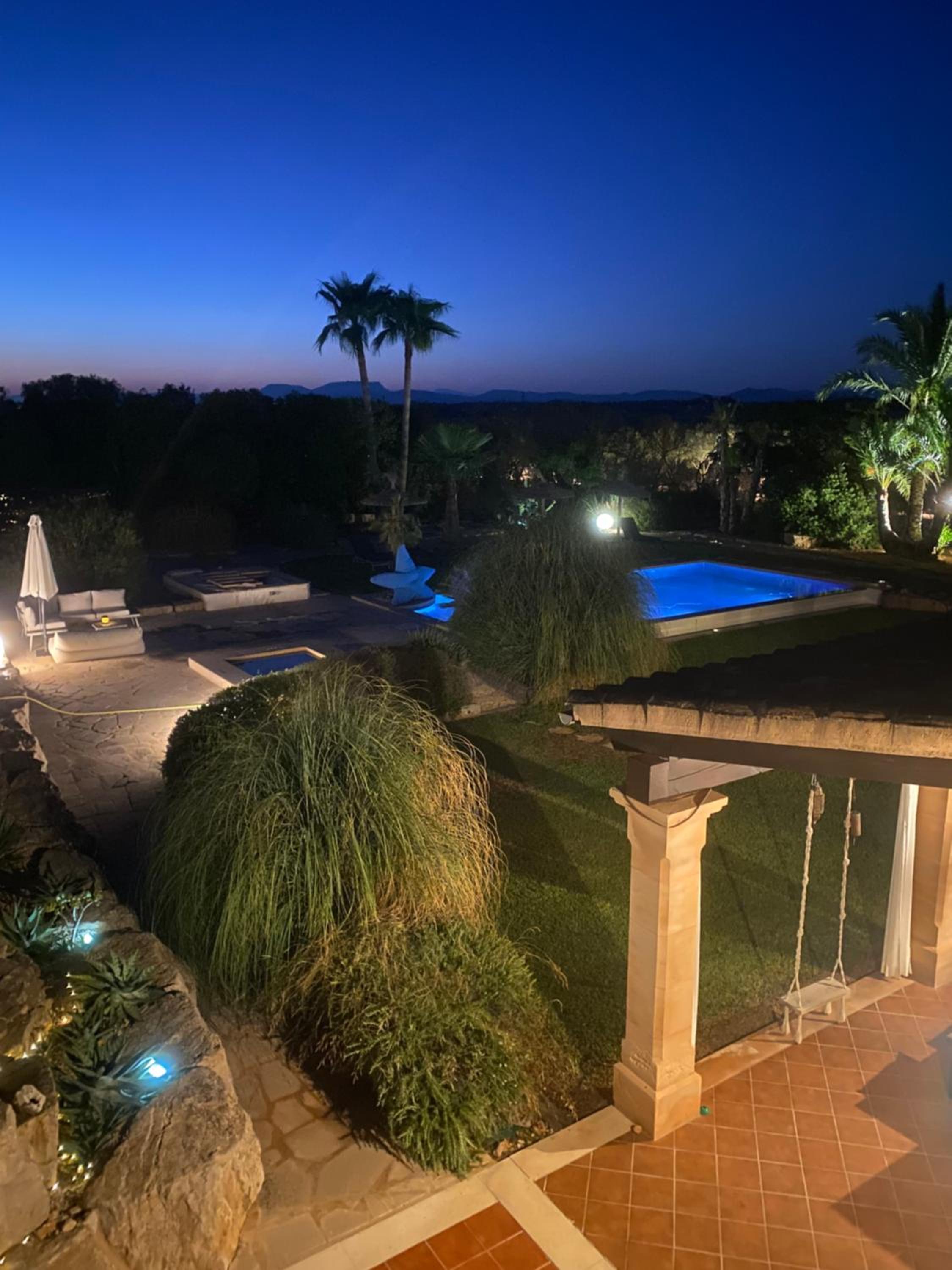 Mallorca Finca Gallo Negro Santanyi Campos gesamte Unterkunft Social Media