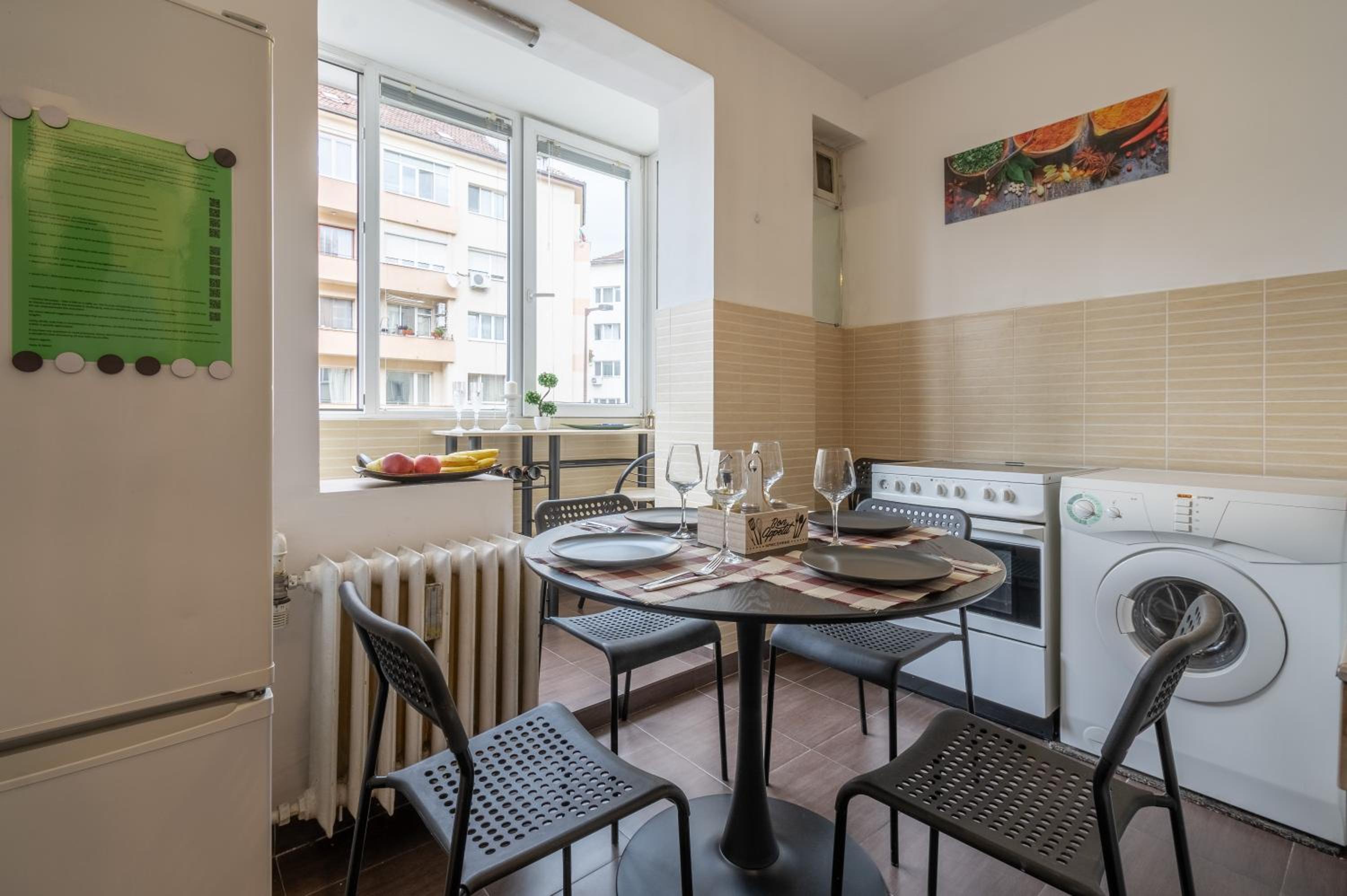 Vivid Condo by NDK and Vitosha Blvd with Free Secured Parking and AC