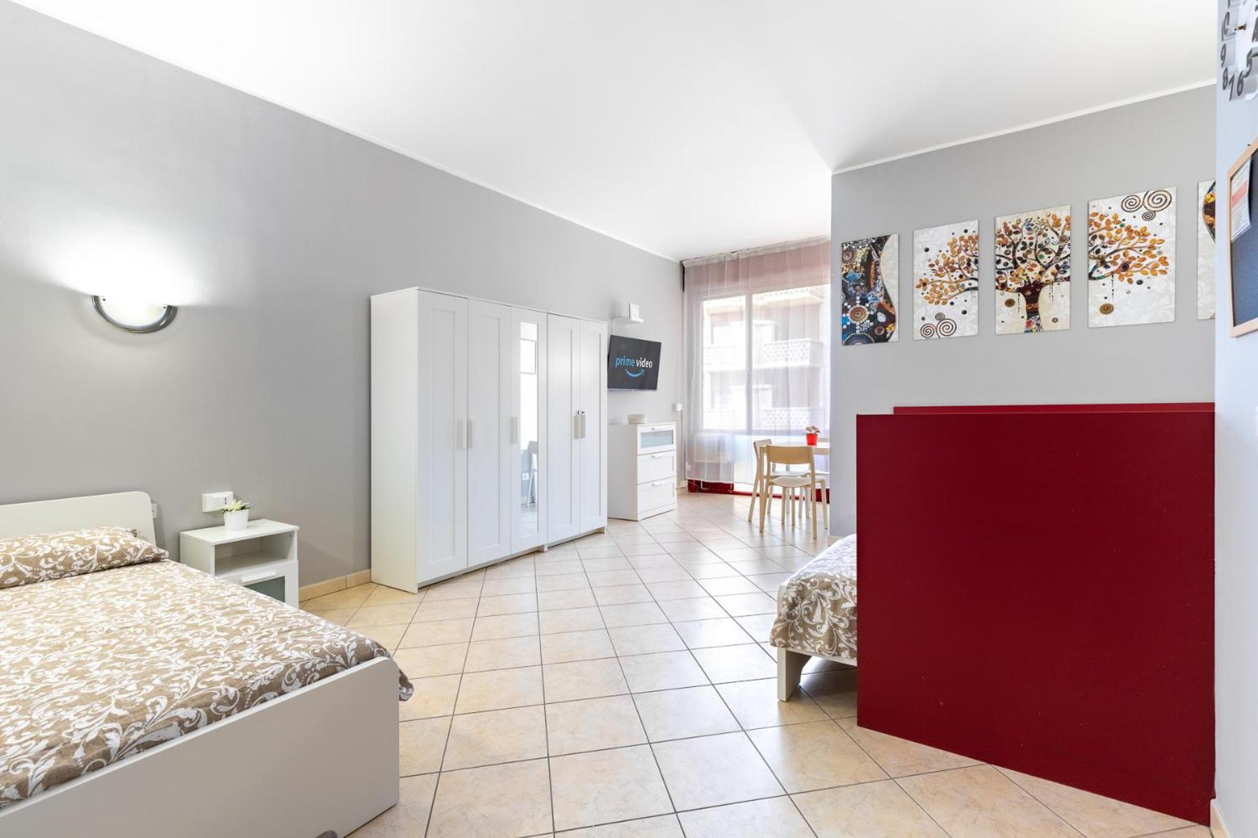 Appartamento Ormea--single beds view 3