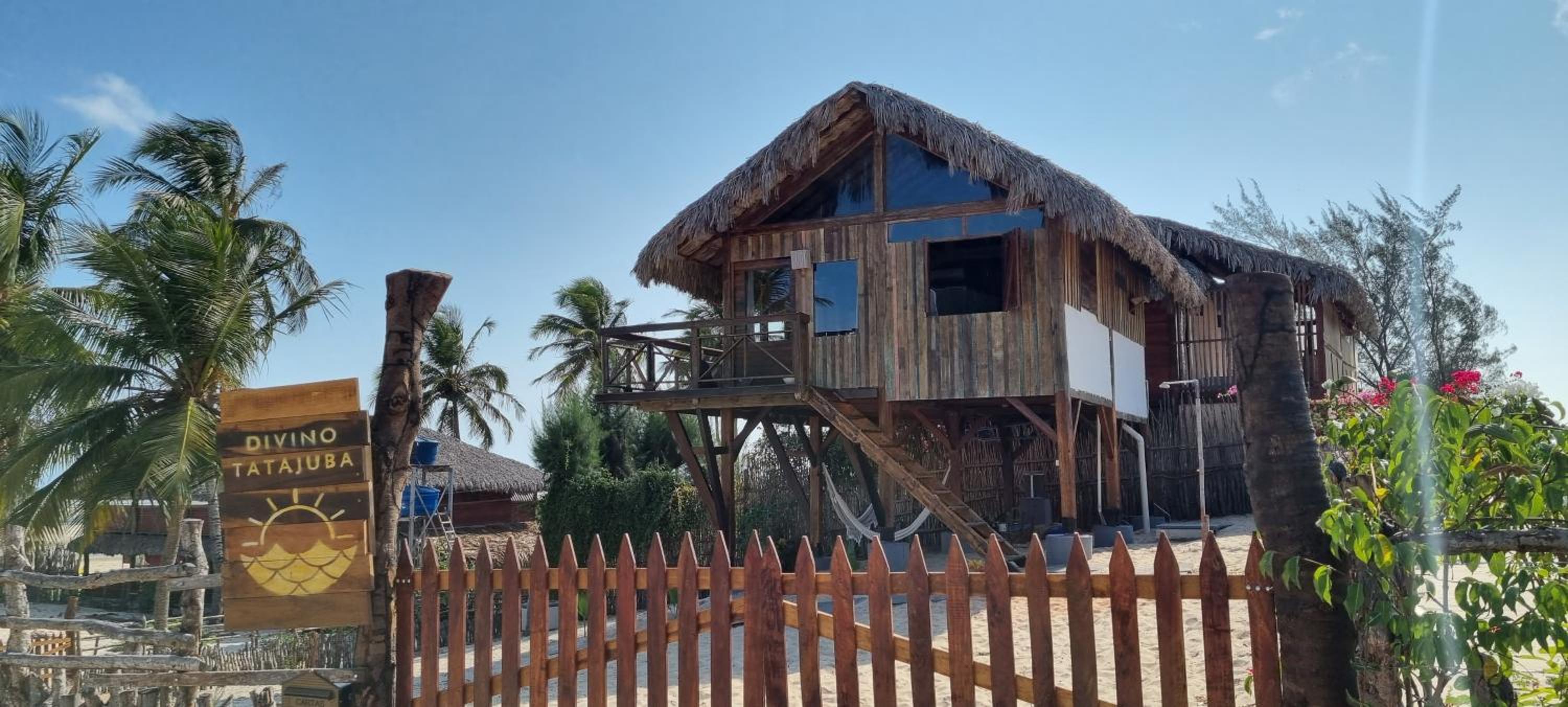 Divino Tatajuba eco-bungalow, beach kite front, amazing view!