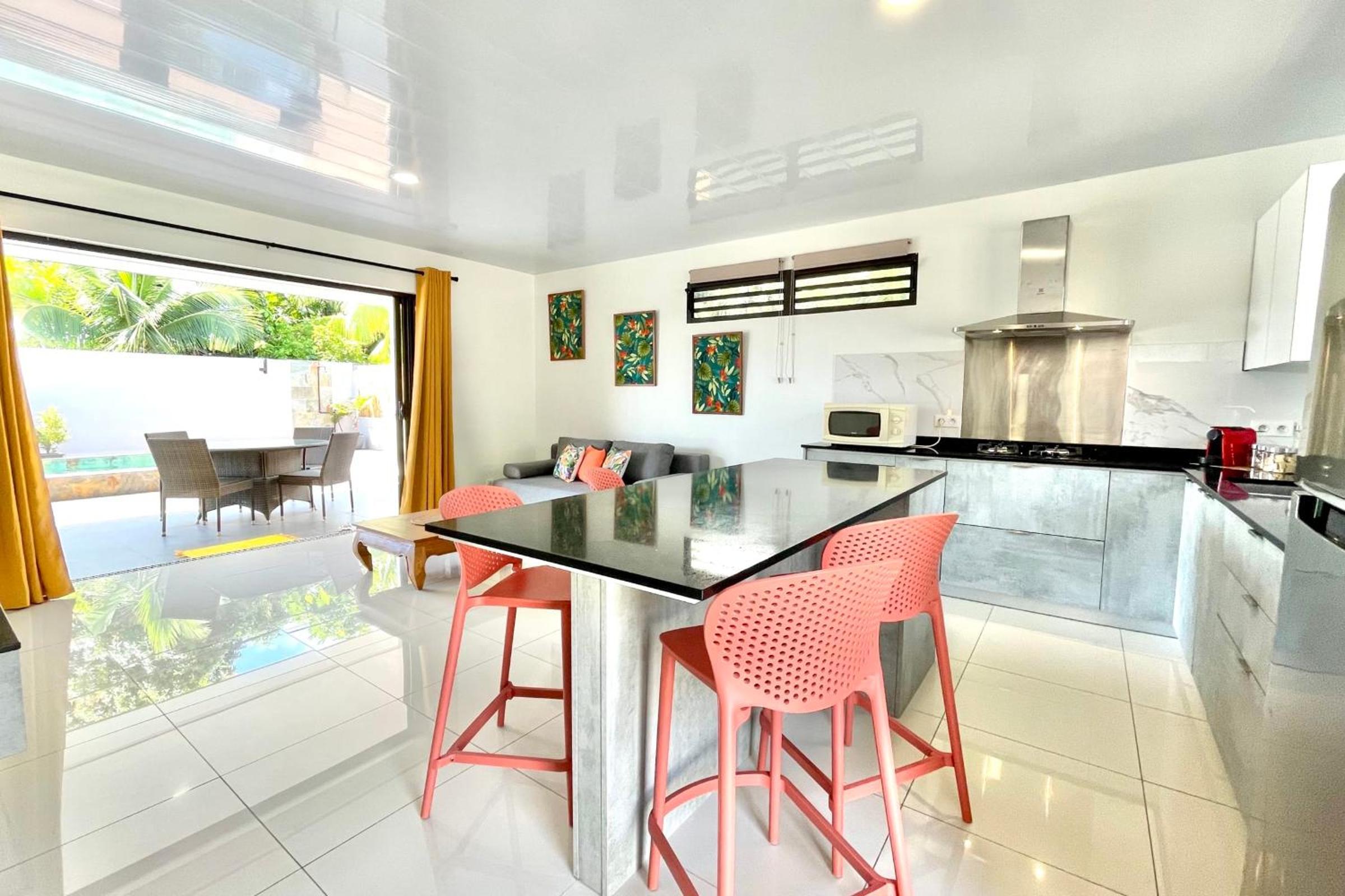 Muna house and private pool - AC - optic fiber Wi-Fi - 3 pers view 4