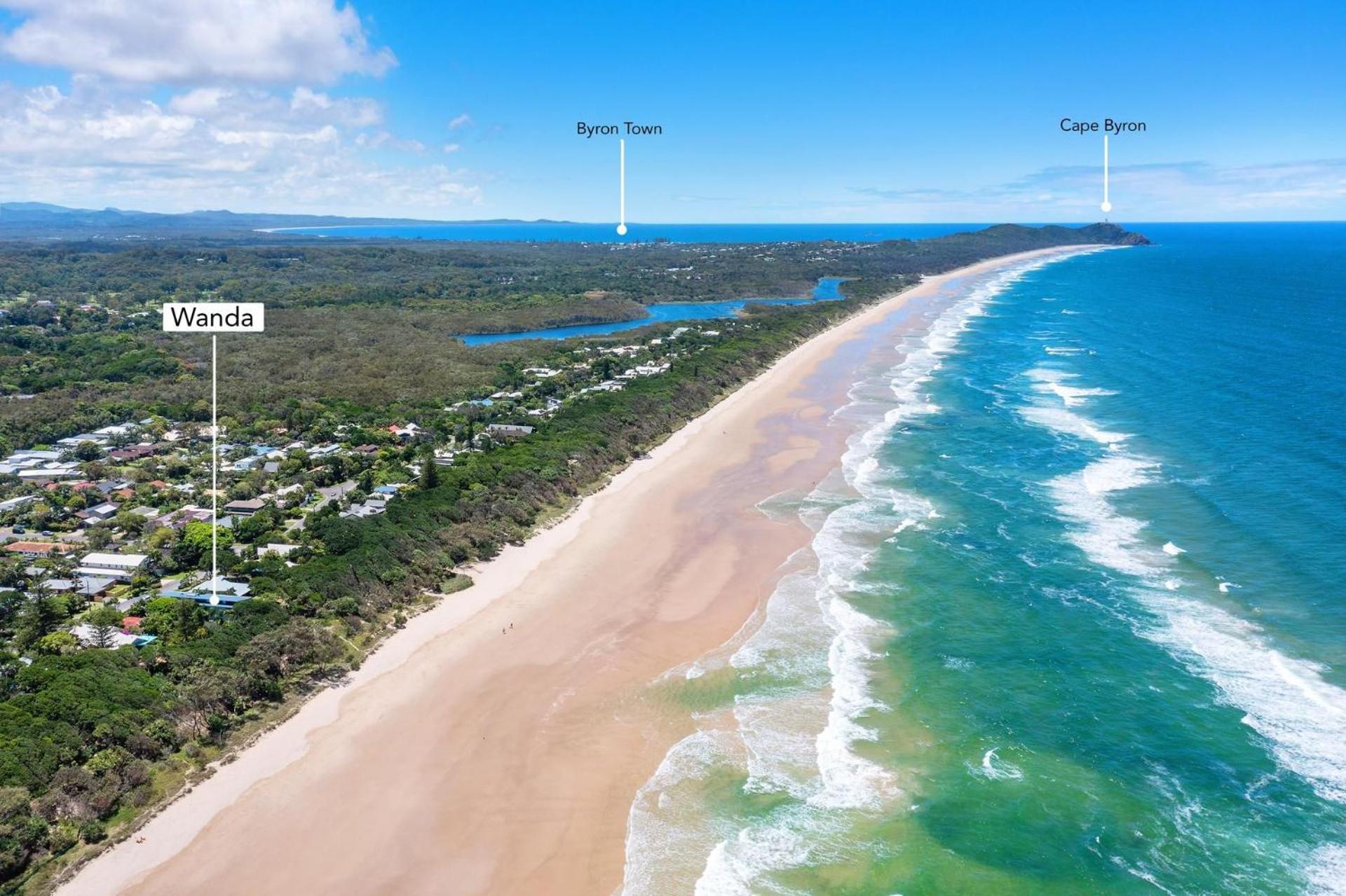 Wanda Ocean Front - Direct access to Tallow beach