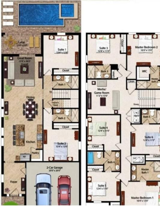 Luxurious Villa 9br Encore Resort near to Disney