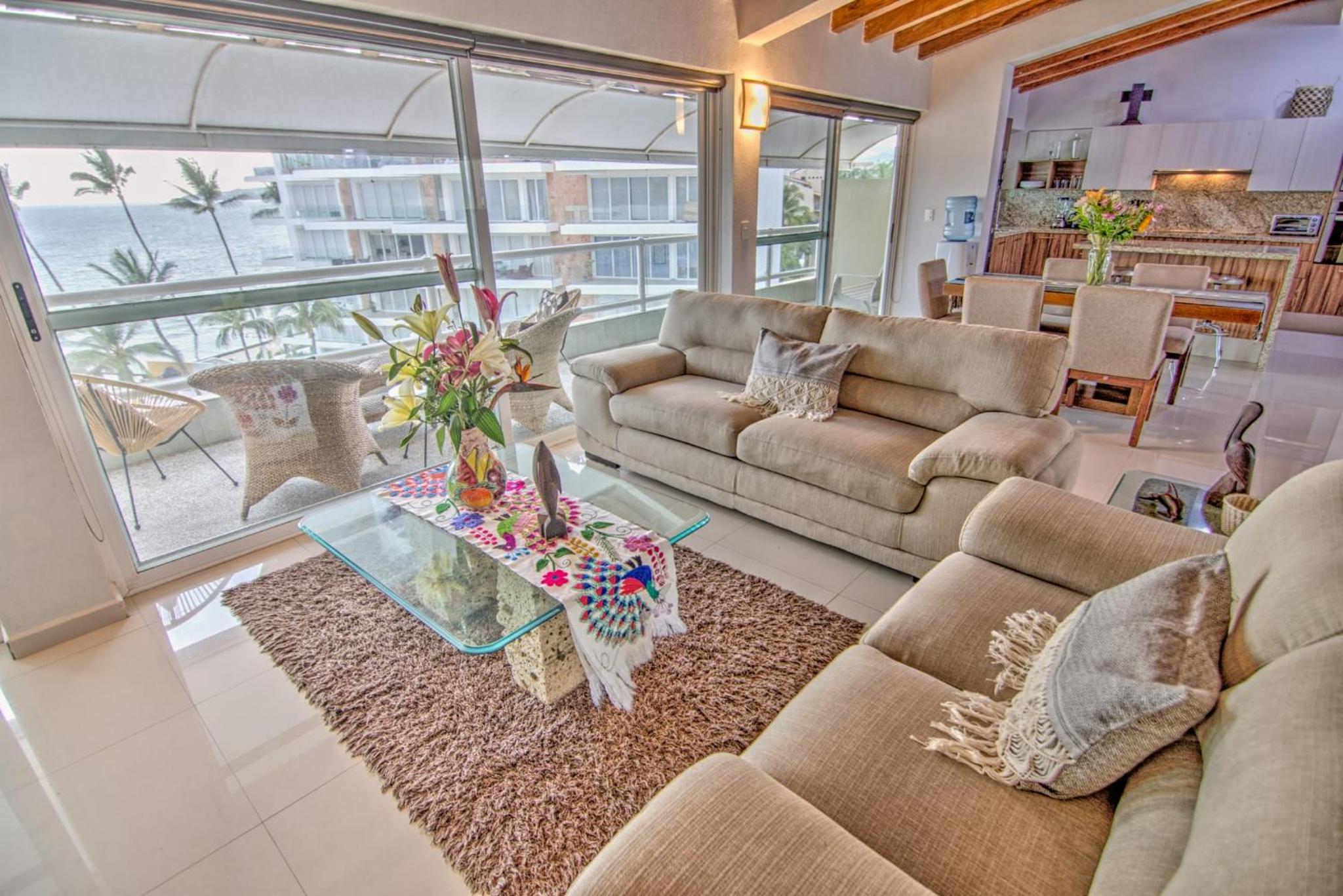 Costa Dorada - Beachfront Penthouse in Bucerias Golden Zone