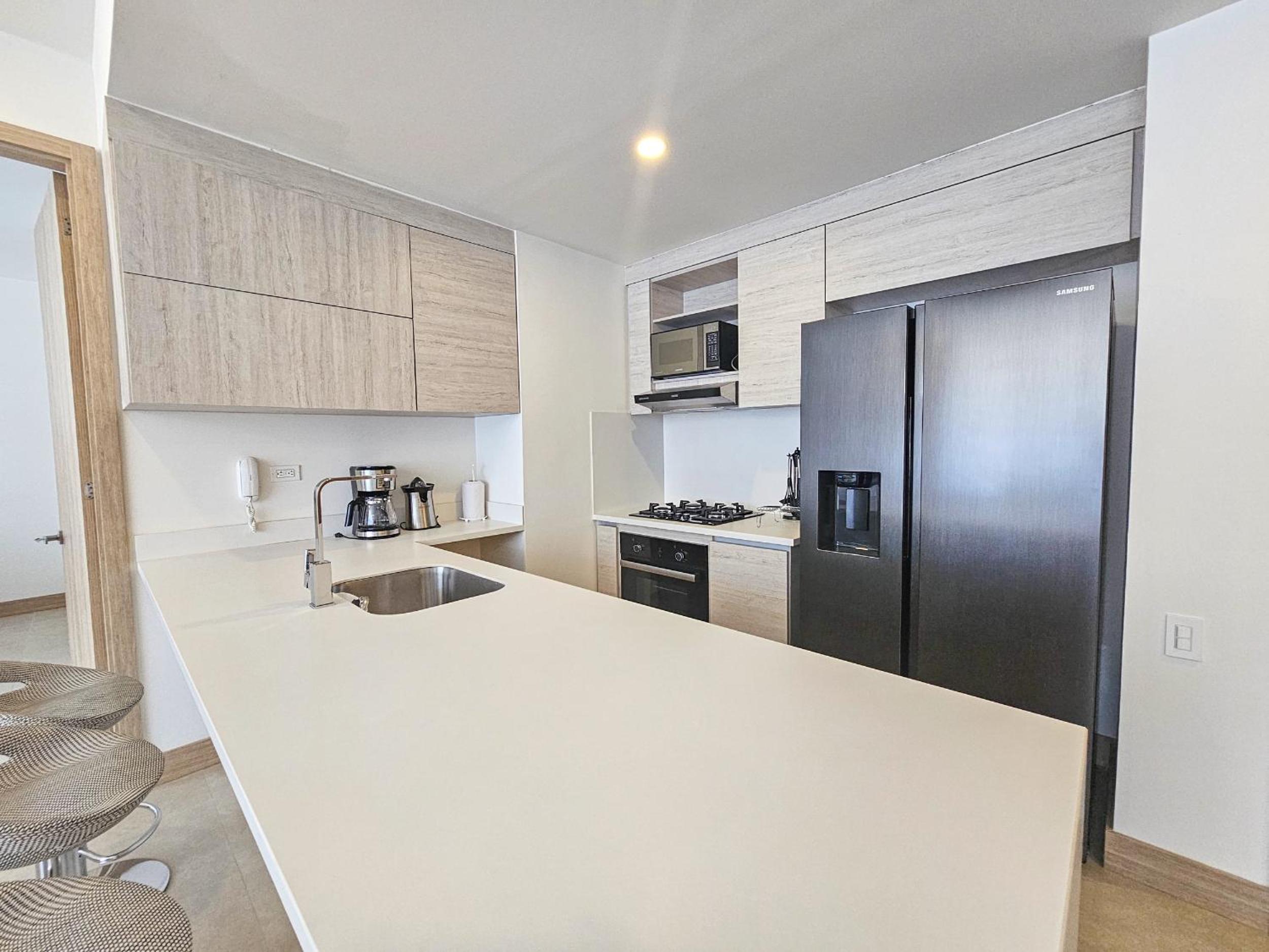 Apartamento 2 habitaciones en Condominio frente al mar en Cartagena.