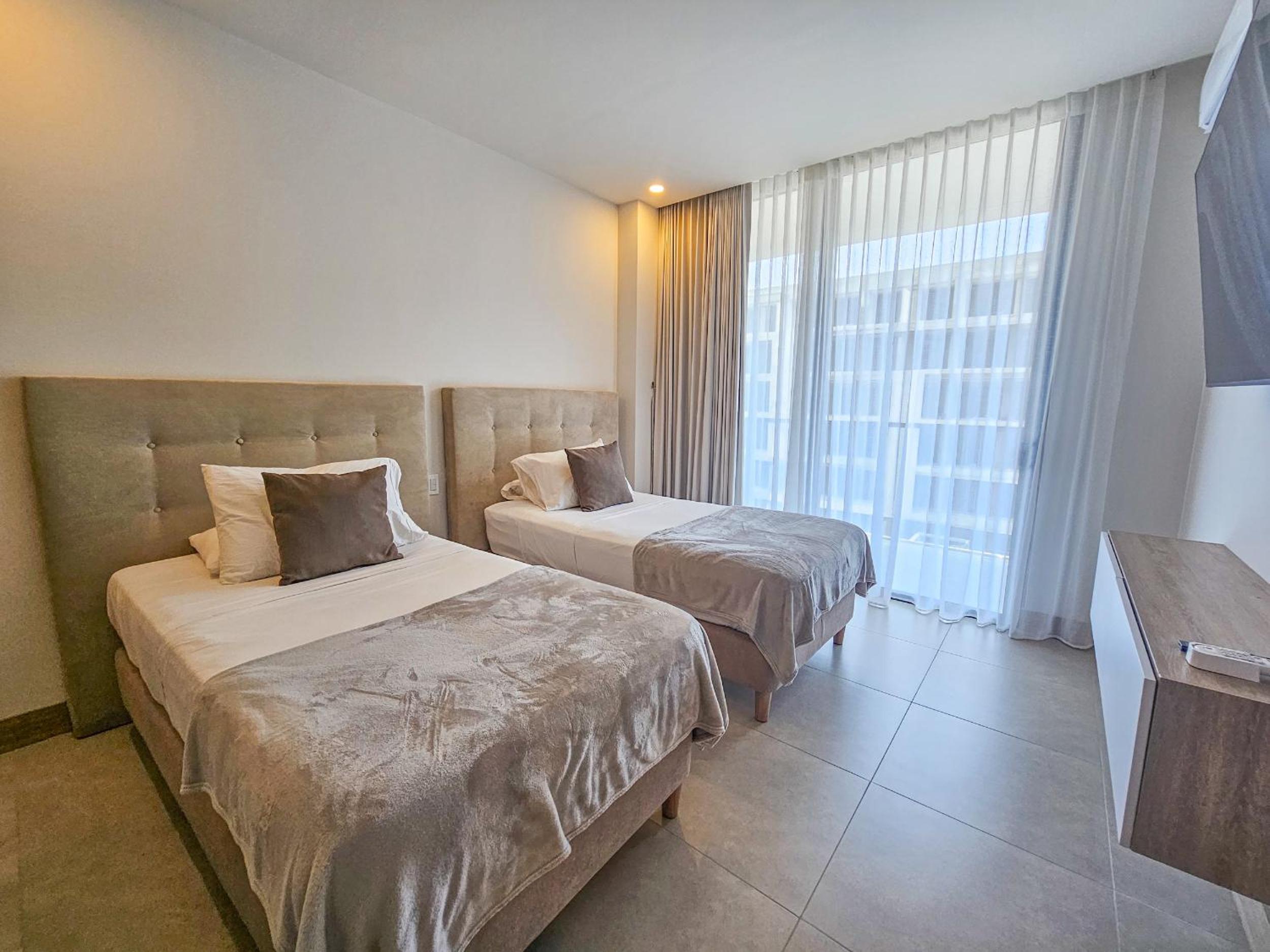 Apartamento 2 habitaciones en Condominio frente al mar en Cartagena.