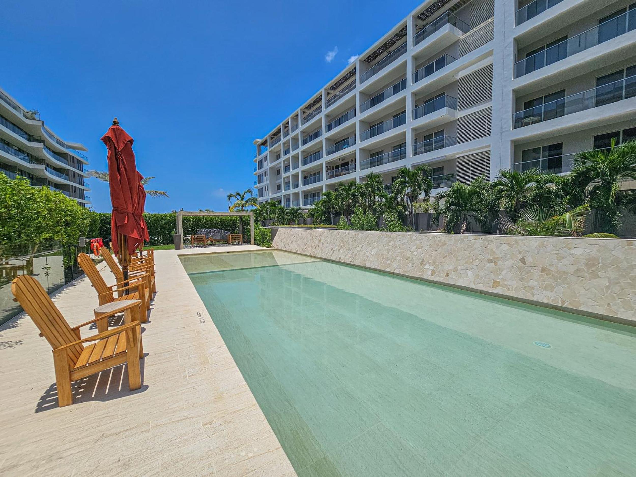Apartamento 2 habitaciones en Condominio frente al mar en Cartagena.