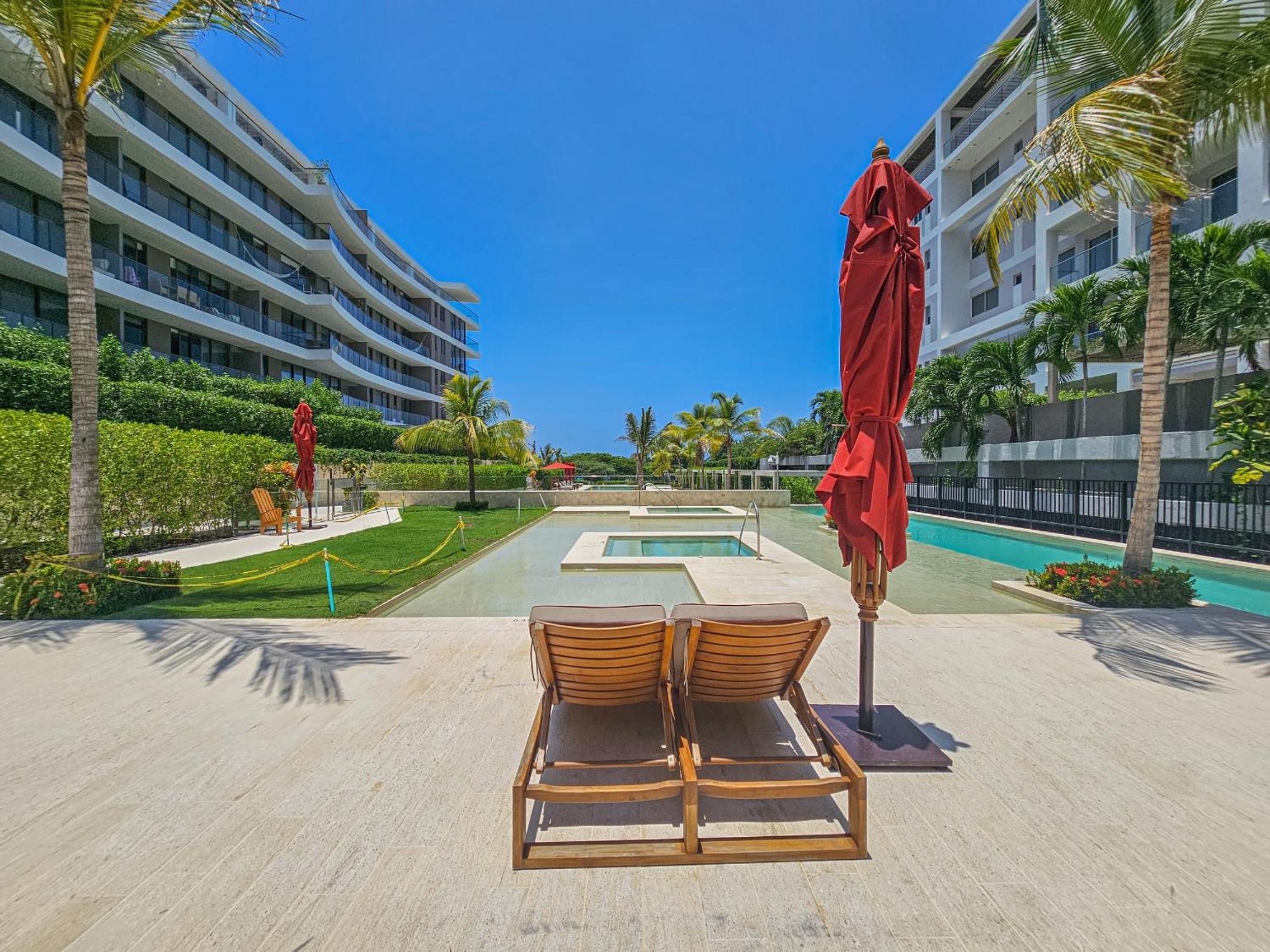 Apartamento 2 habitaciones en Condominio frente al mar en Cartagena.