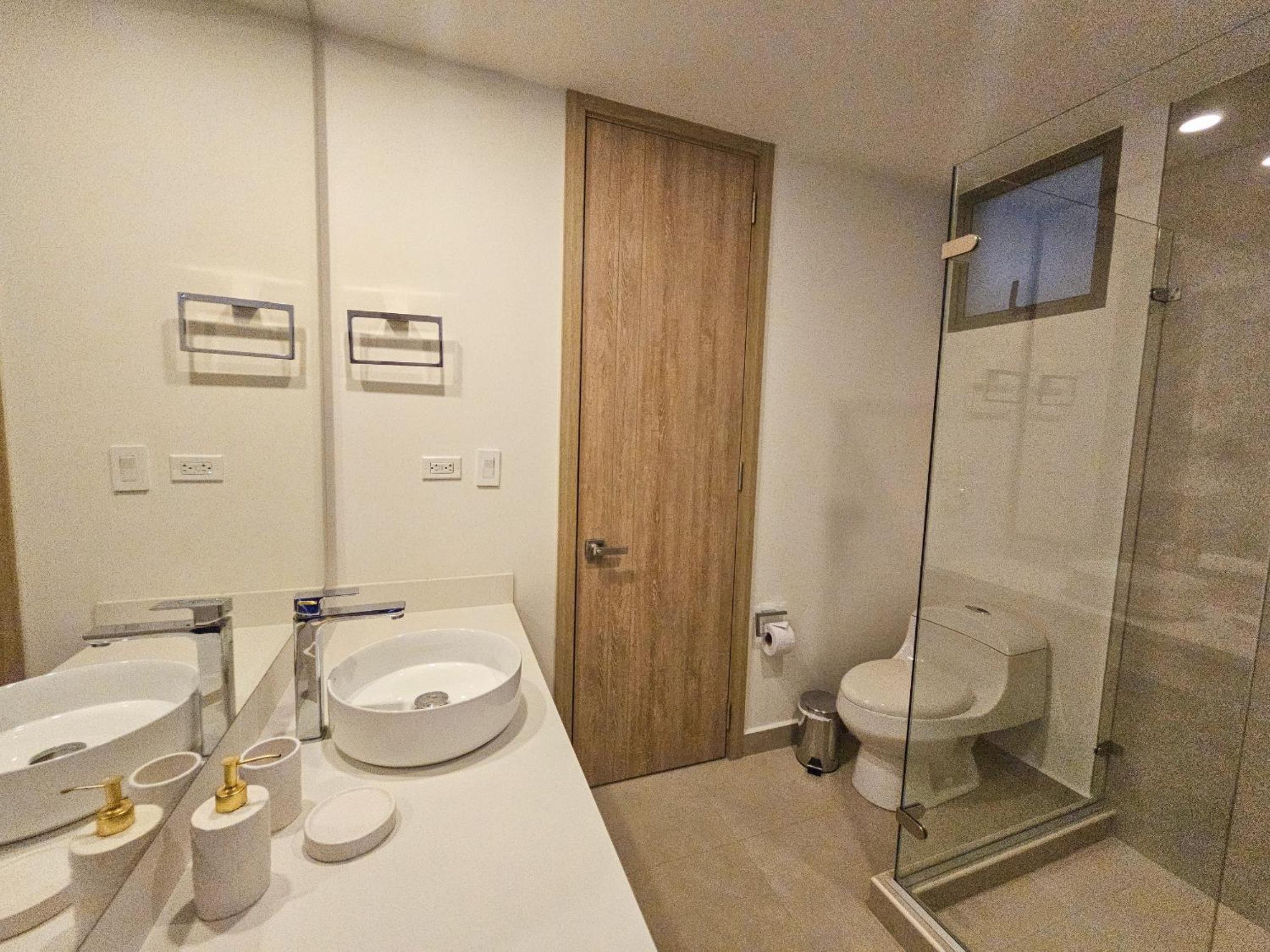 Apartamento 2 habitaciones en Condominio frente al mar en Cartagena.