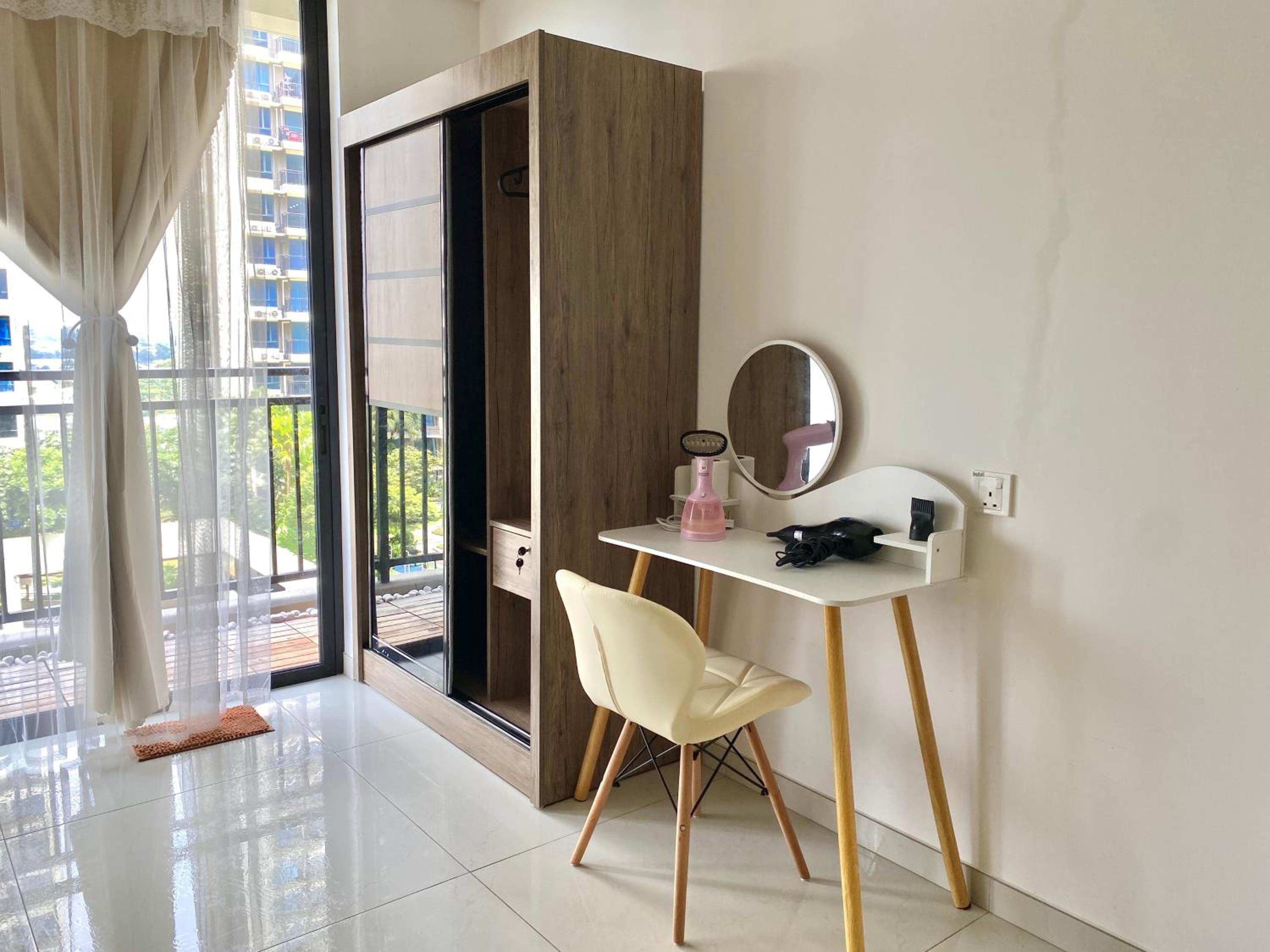 1-2pax CozyStudio,Central Park Jb townCIQ, Free Netflix,Wi-Fi,Youtube