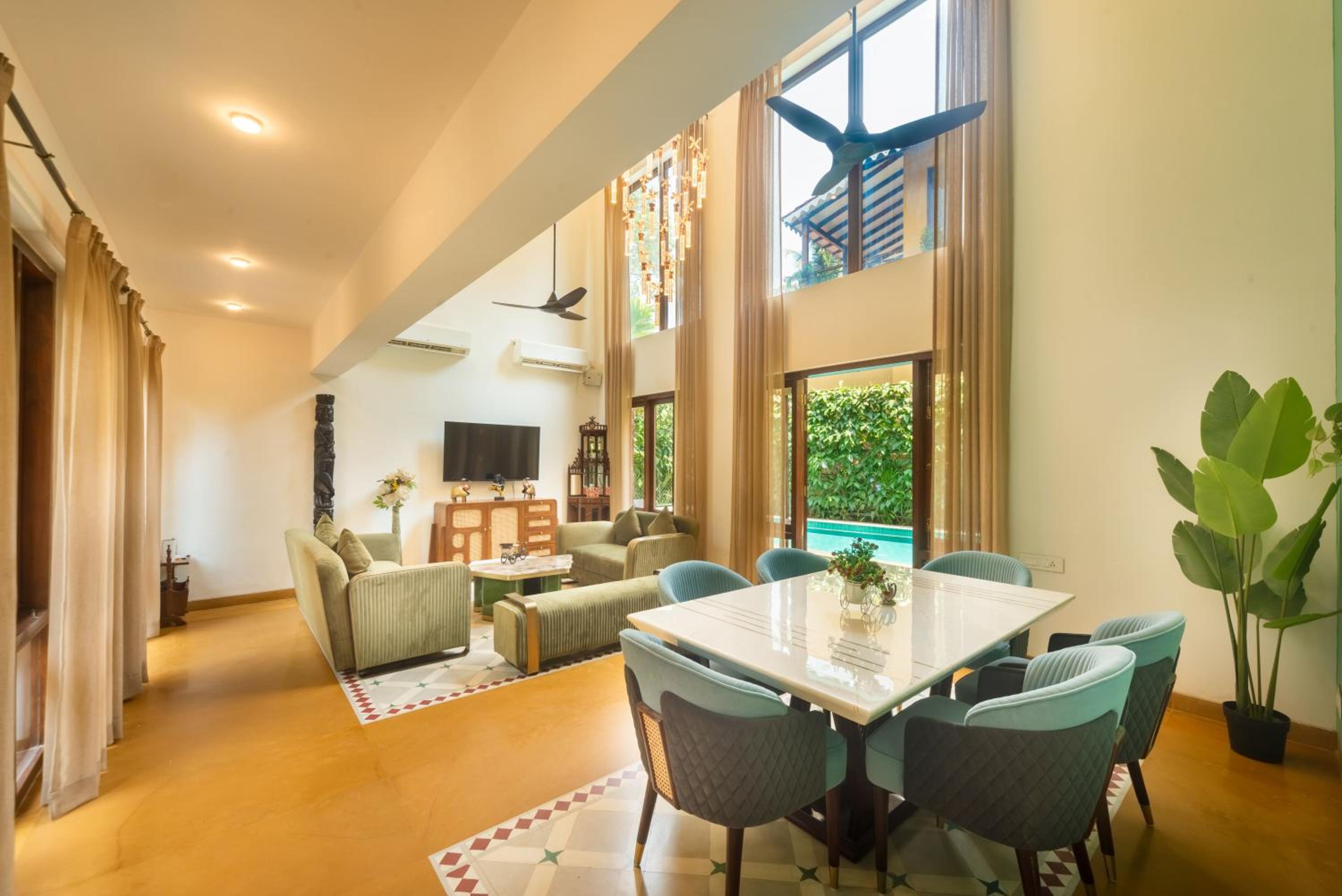 4BHK Luxury Villa with Private Pool in Candolim, Goa view 2