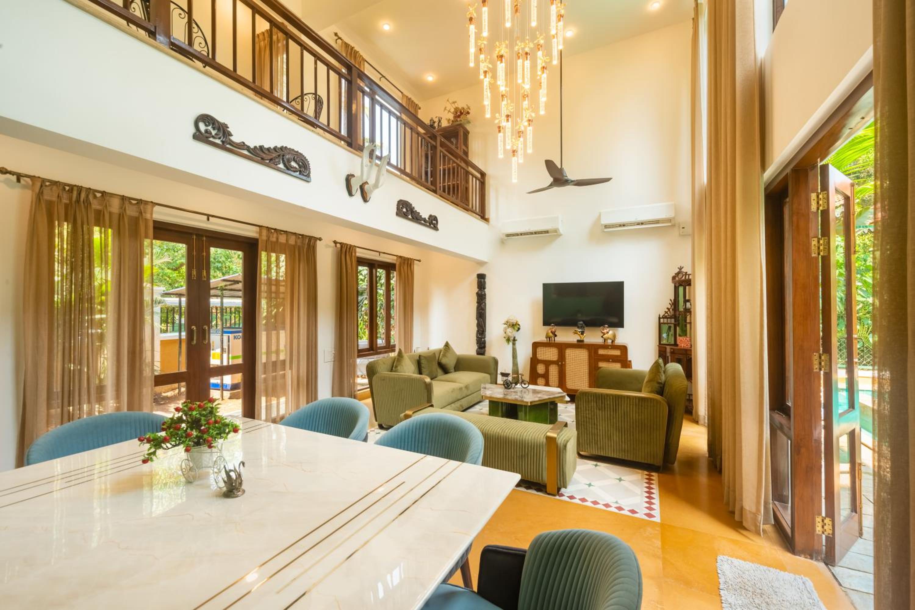 4BHK Luxury Villa with Private Pool in Candolim, Goa view 5
