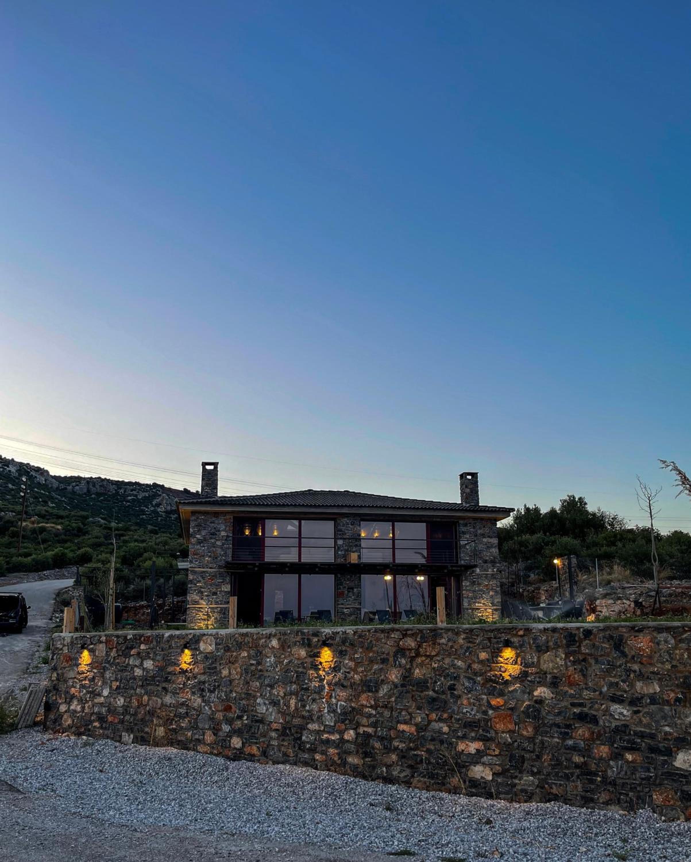 Modern Stone Villas with Swimming Pool view 2