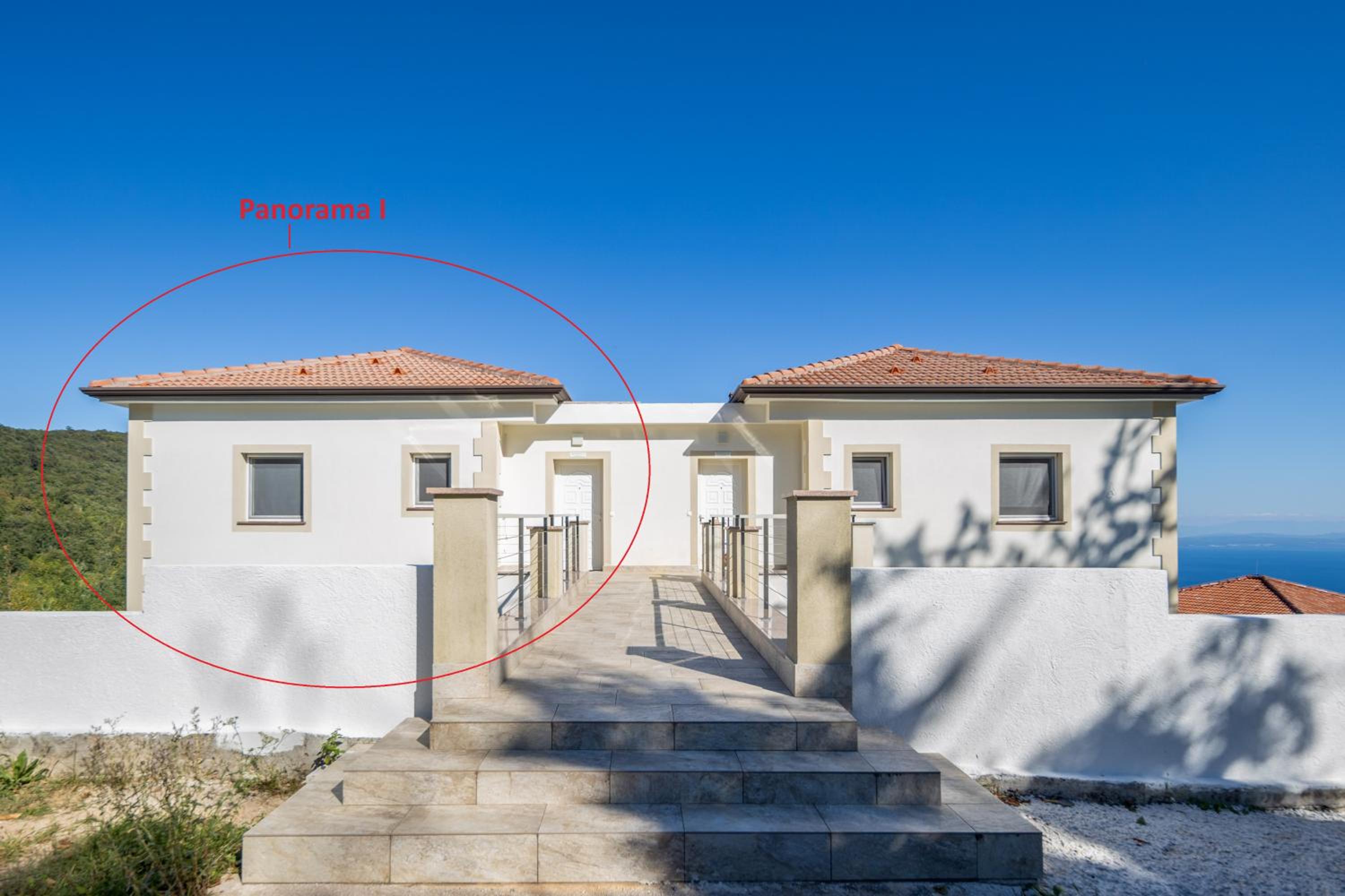 Villa Montana - Apartment Panorama 1 with beautiful sea view near Opatija view 2