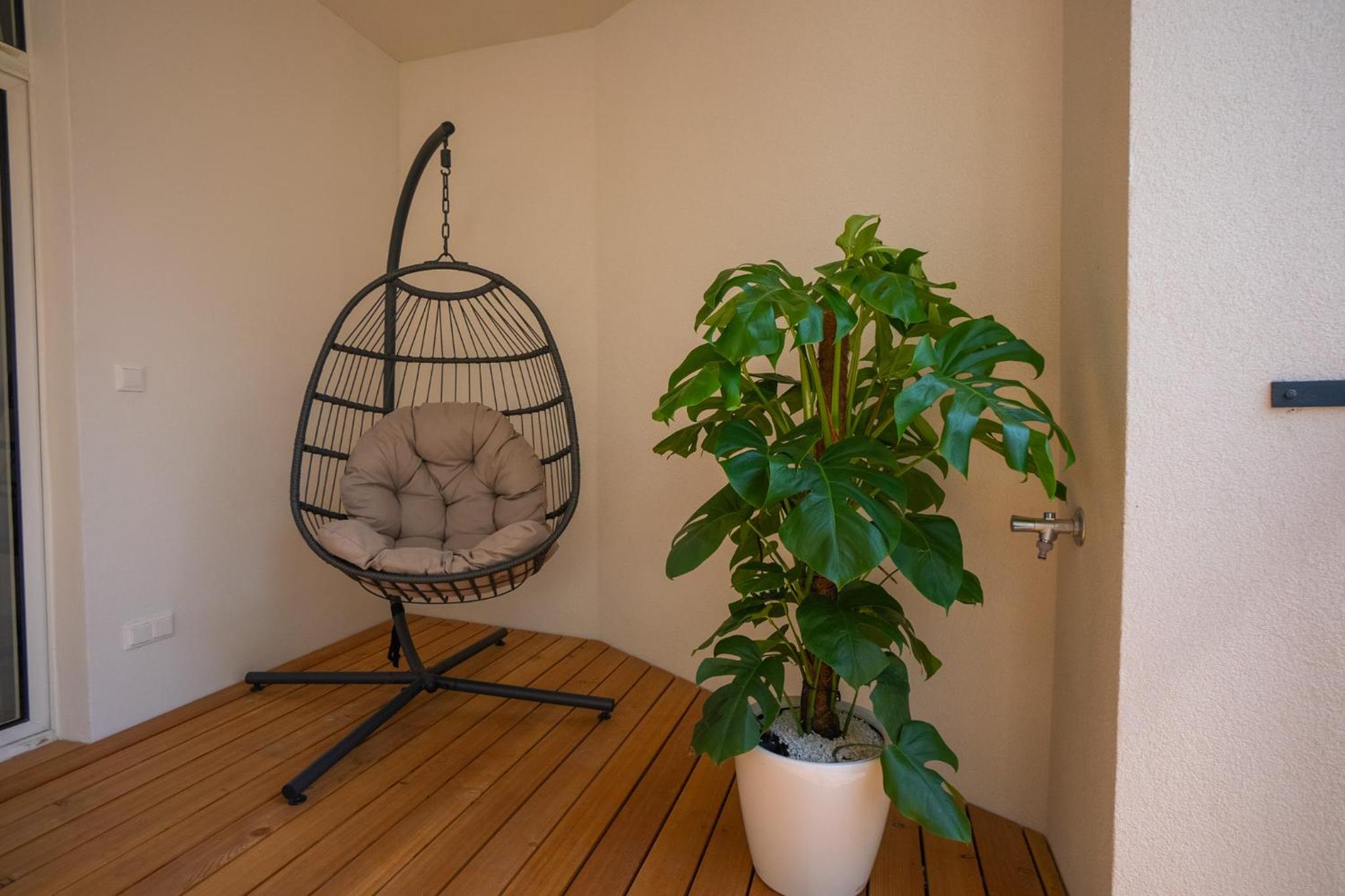 Bright stylish apartment with a huge terrace in a top location