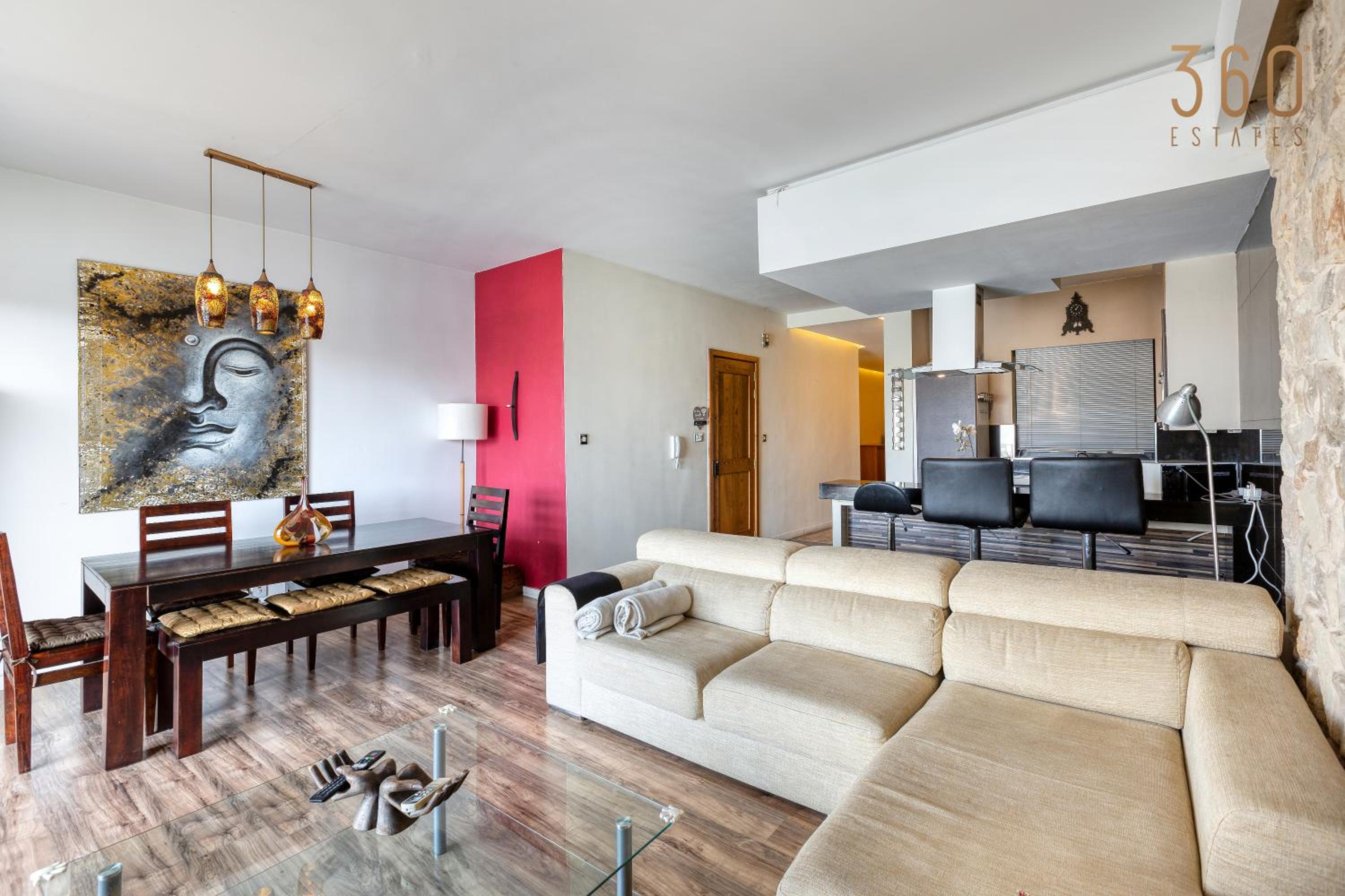 Stunning 3BR Marina View APT in Pieta with Balcony view 4