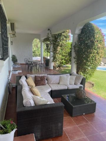 Marbella large rustic family villa to rent