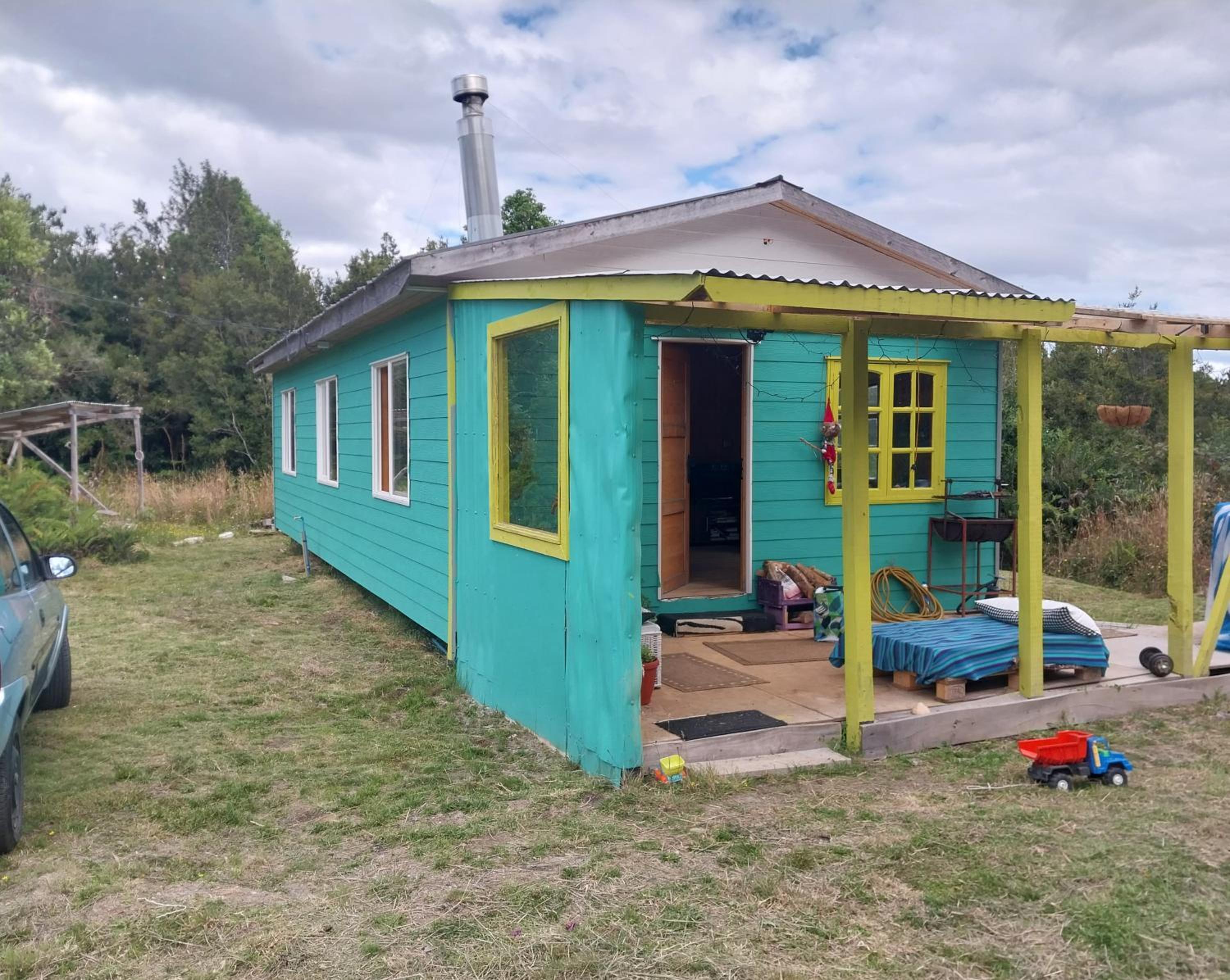 Casa Luz azul