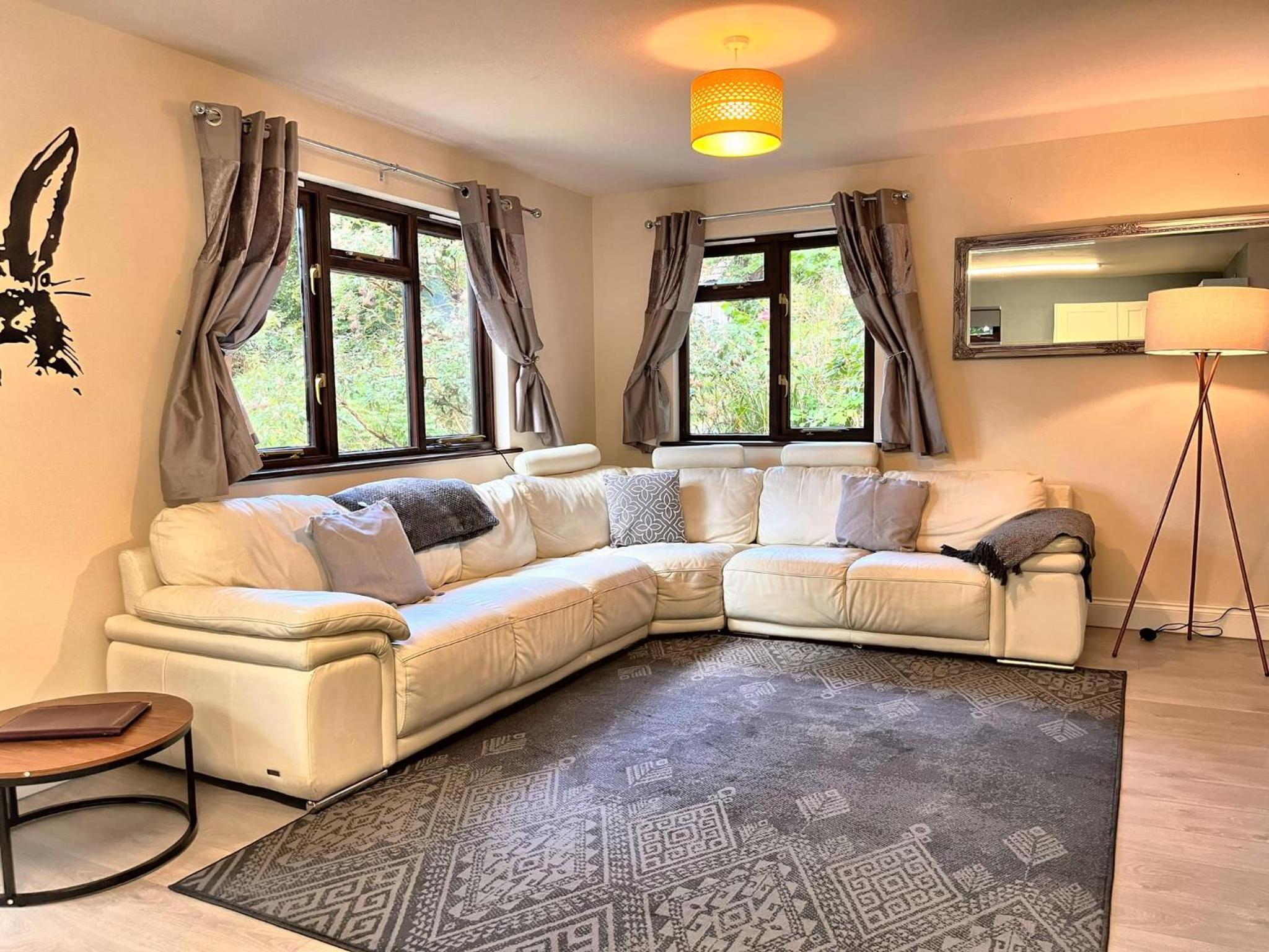 PrancingHare Lodge-Woodland Lodges-Pembrokshire view 2