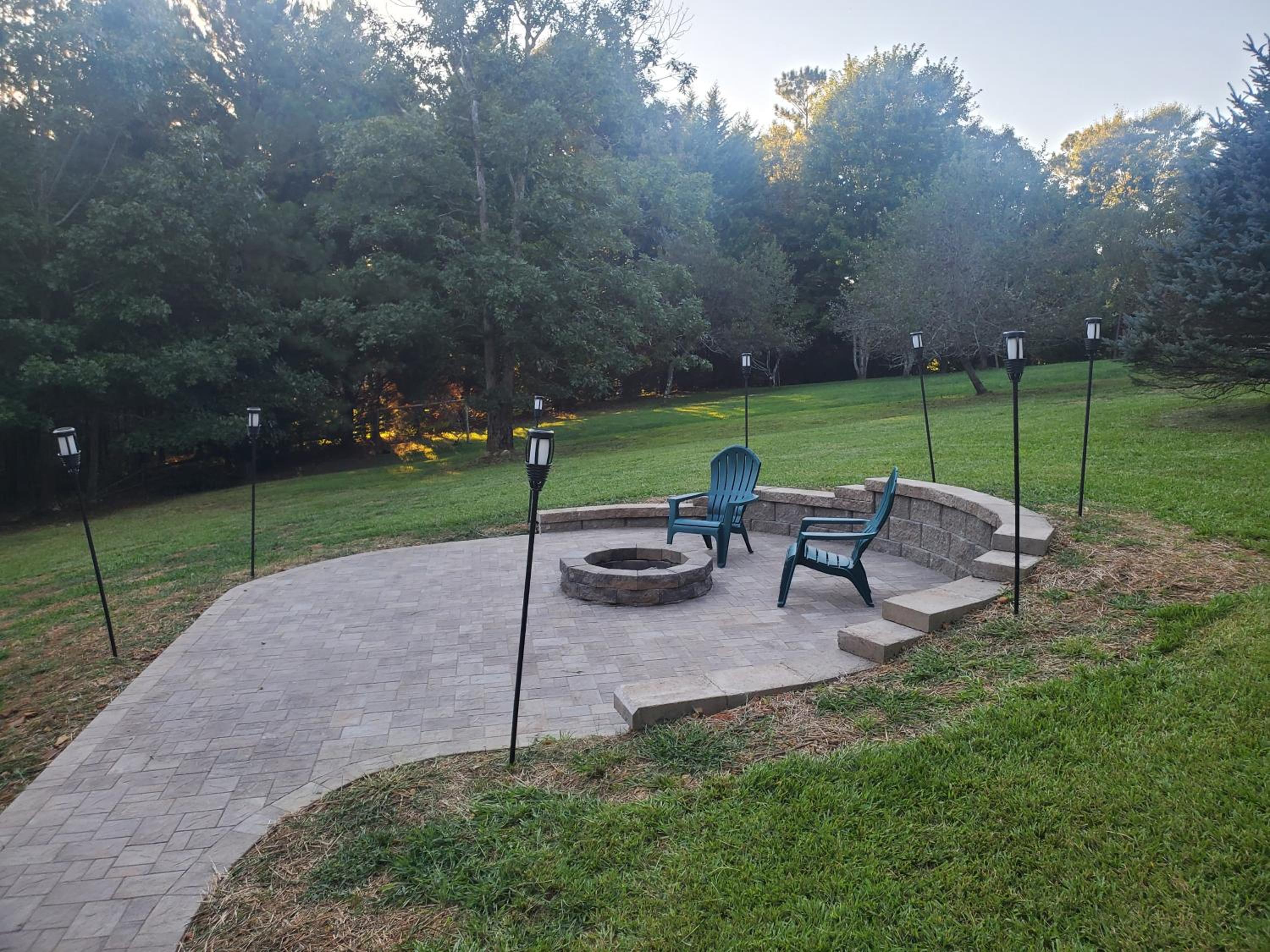 Smoky Mountain Cabin - HOT TUB - Fire Pit view 2