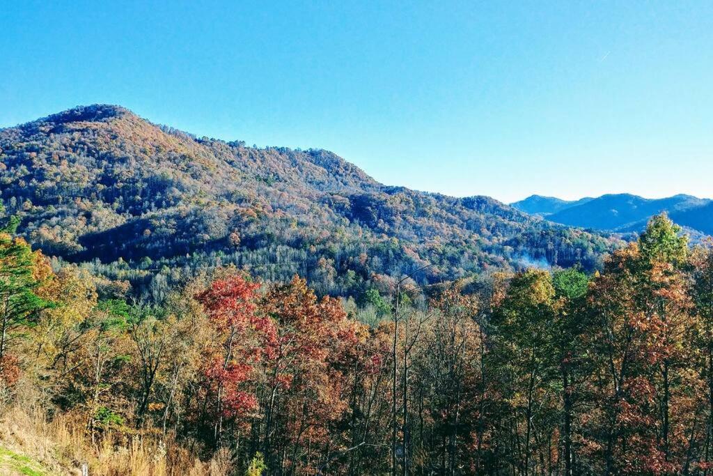 Peace of Heaven, Modern Chic Cabin, Majestic Mountain Views, Hot Tub, Fire Pit, Outdoor Games, Close to Town view 5