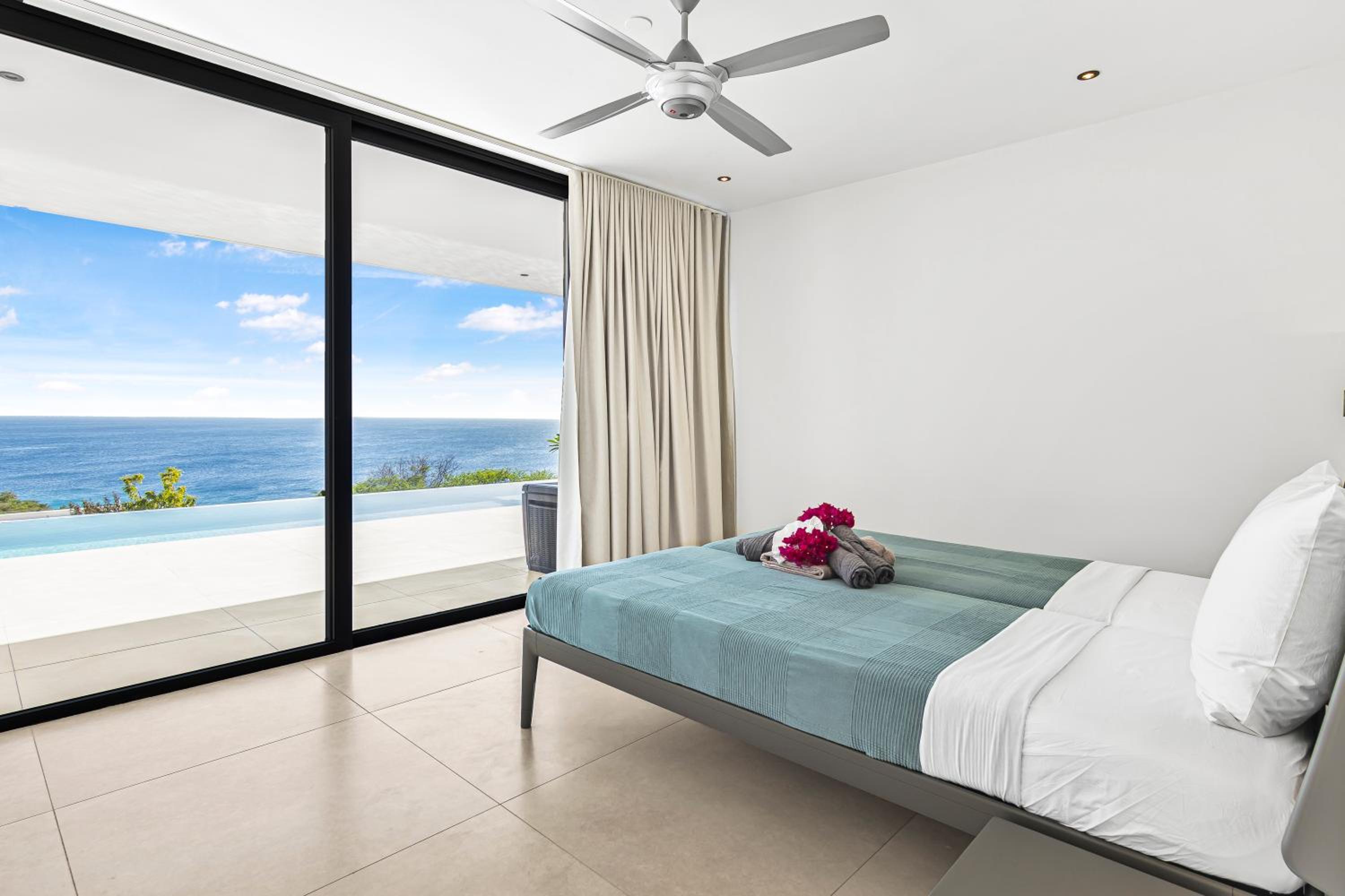 Luxury 12-Guest Villa in Gated Community with Pool, Ocean View & Private Beach Access