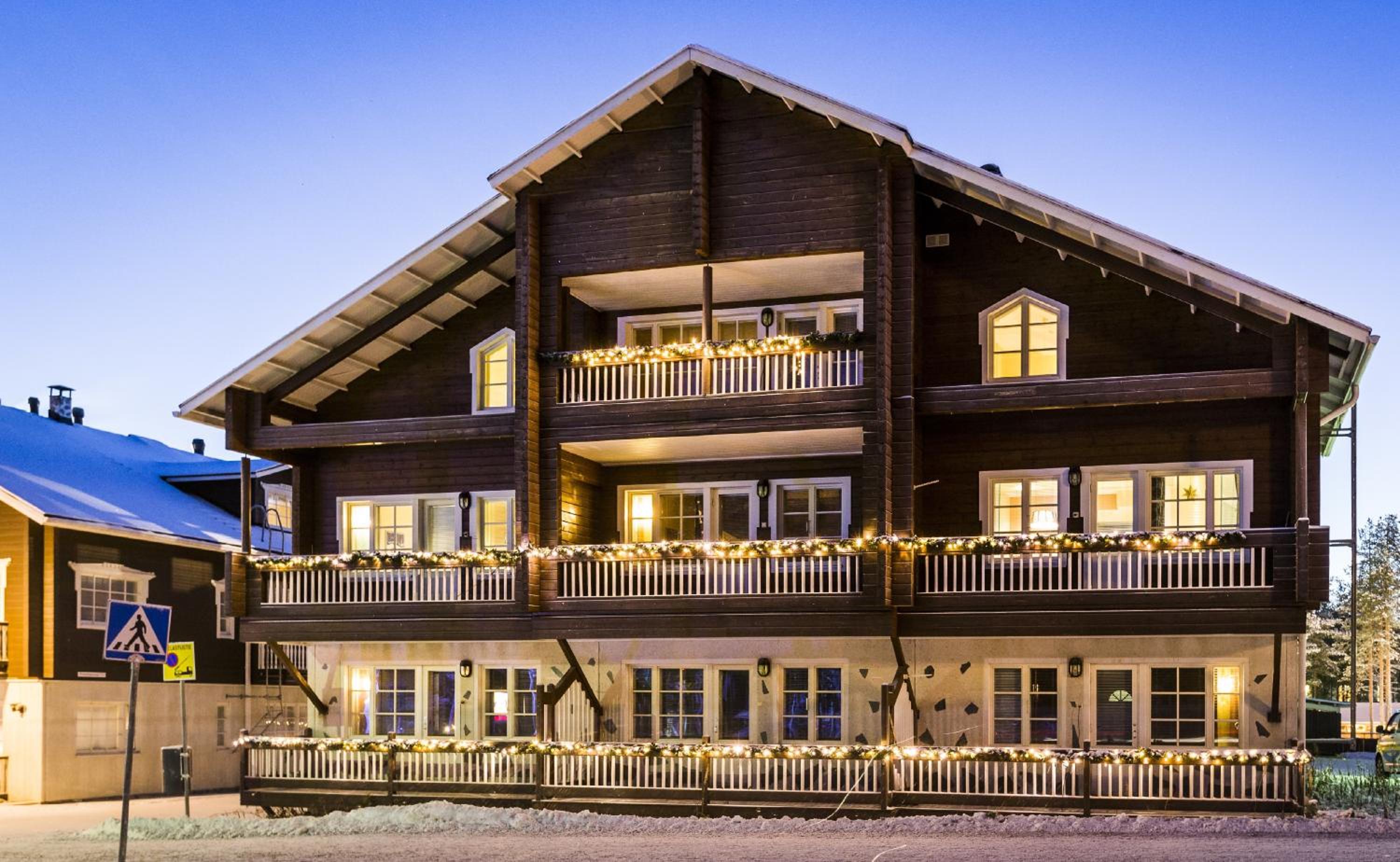 Levillenet Glacier Alpine Chalets at Levi Centre view 2