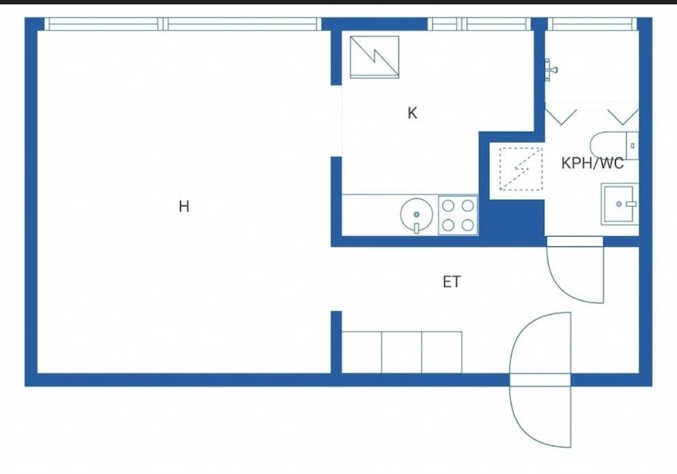 Kaupunkikoti erinomaisella sijainnilla