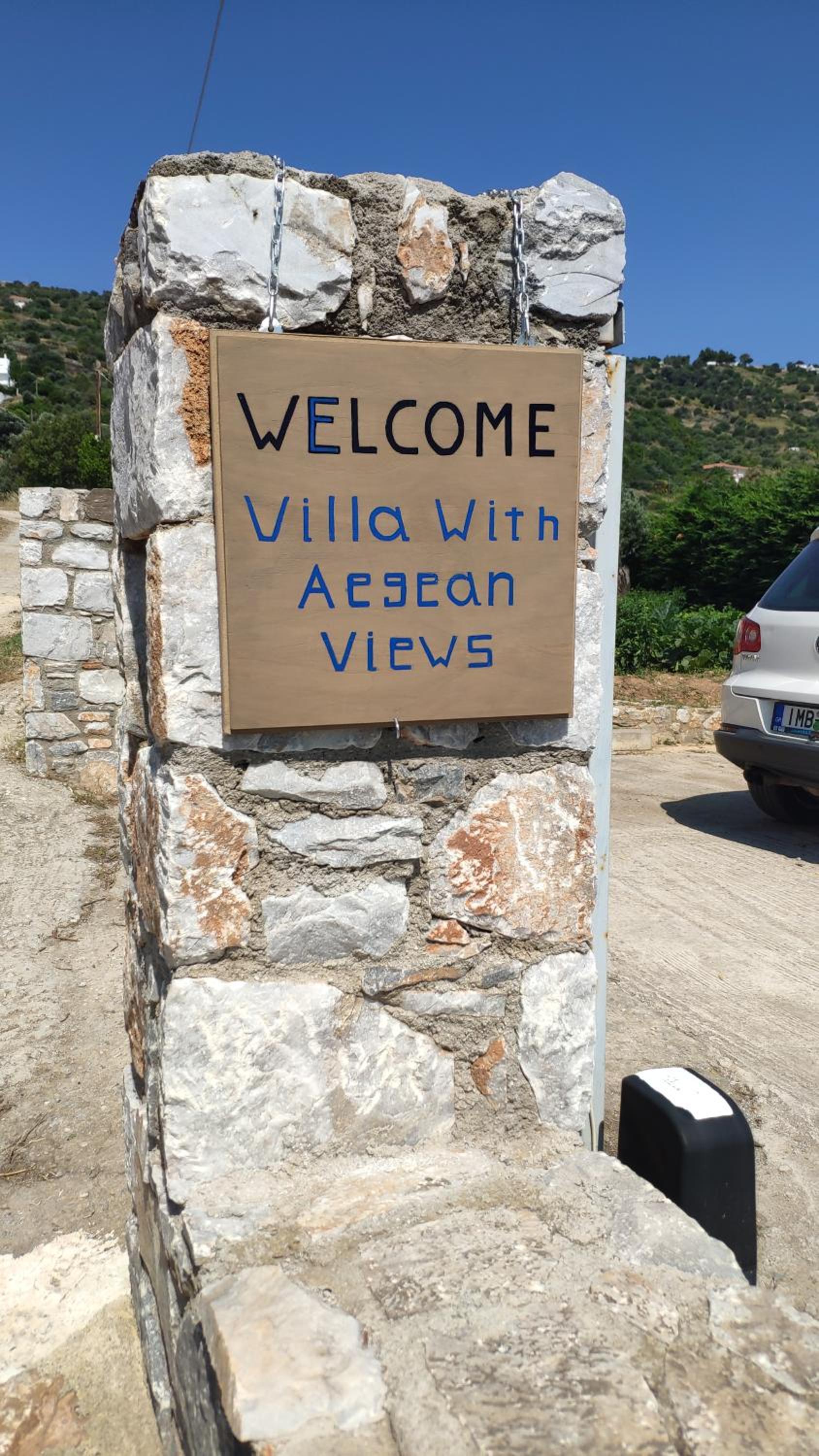 Villa with Aegean views view 5