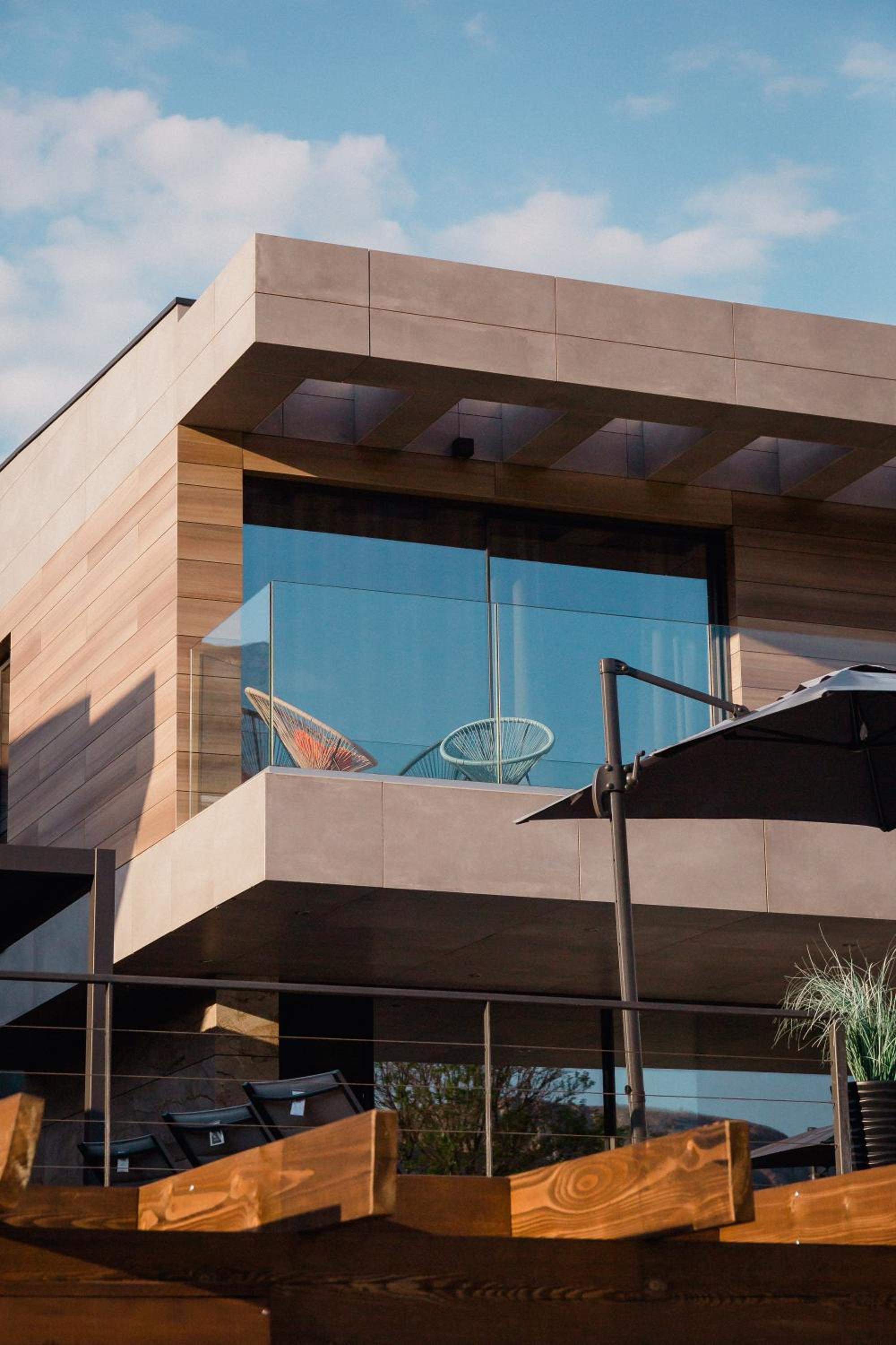 Modern villa with private pool near the sea view 4