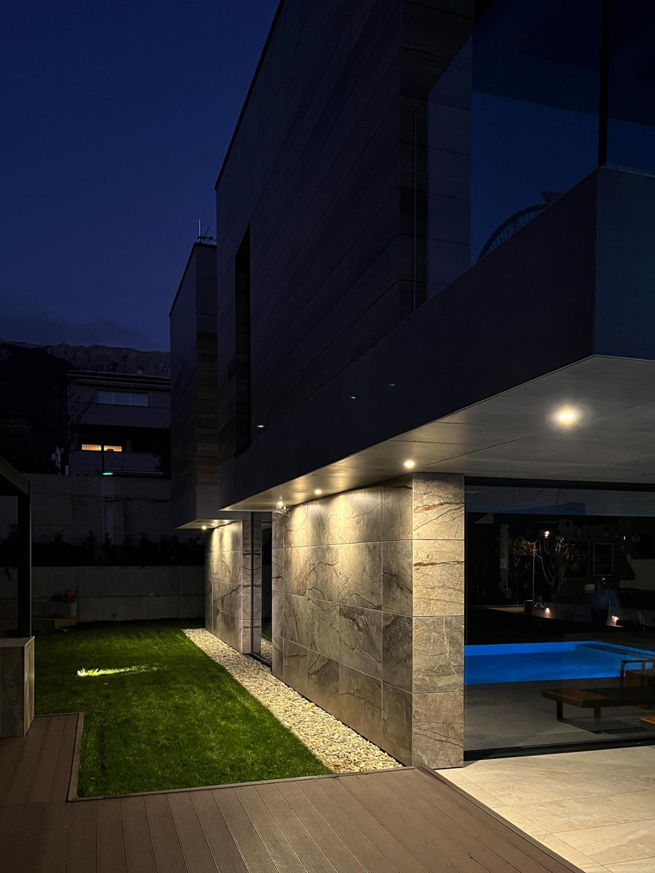 Modern villa with private pool near the sea view 3