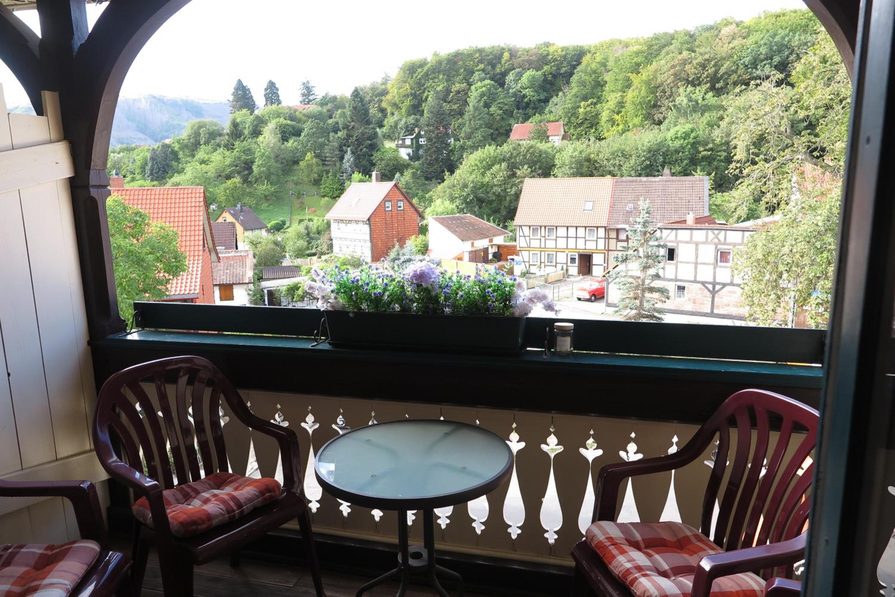 FeWo in Ilsenburg Waldblick, schöne Aussicht
