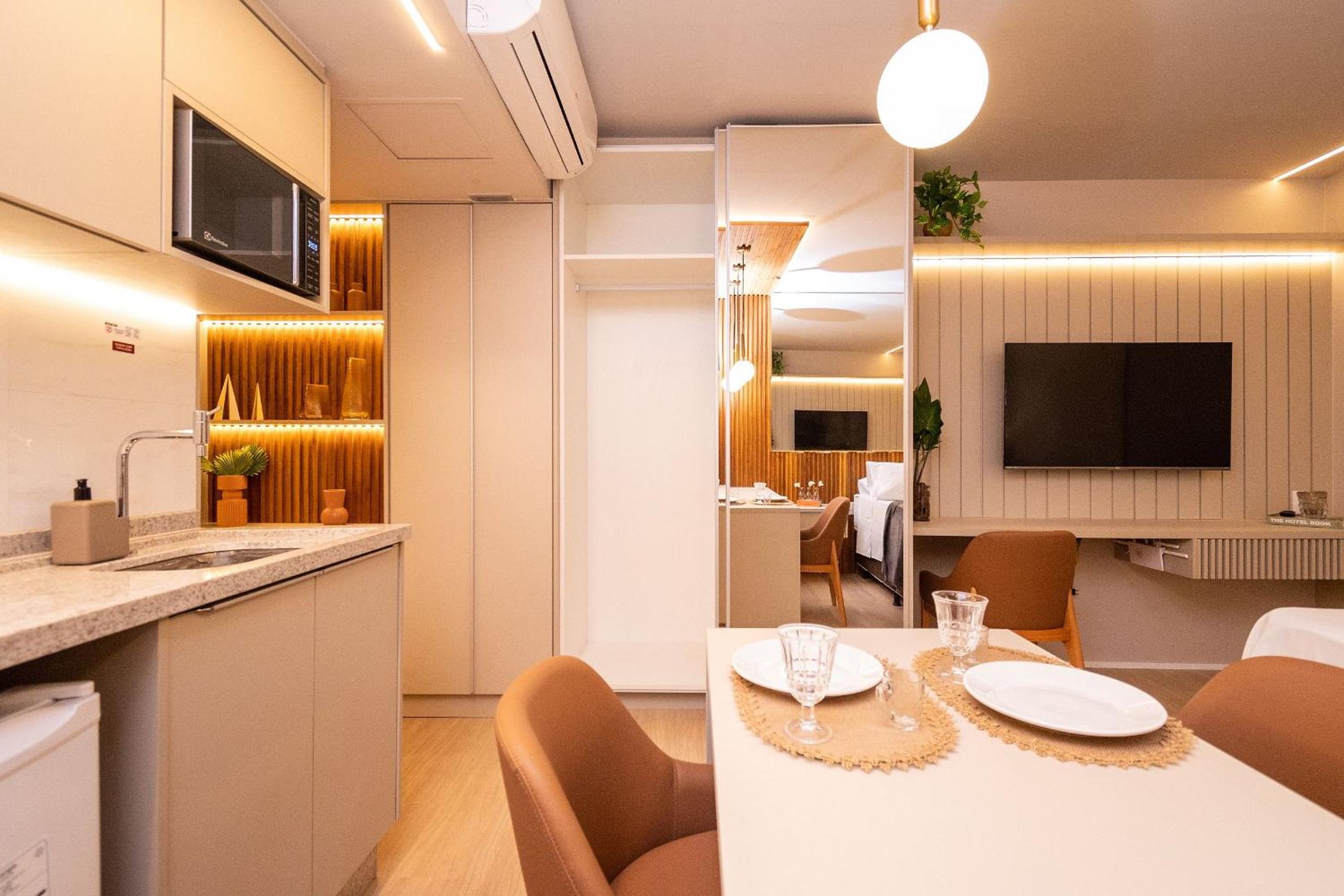 Accommodating Studios at Setor Marista BLS