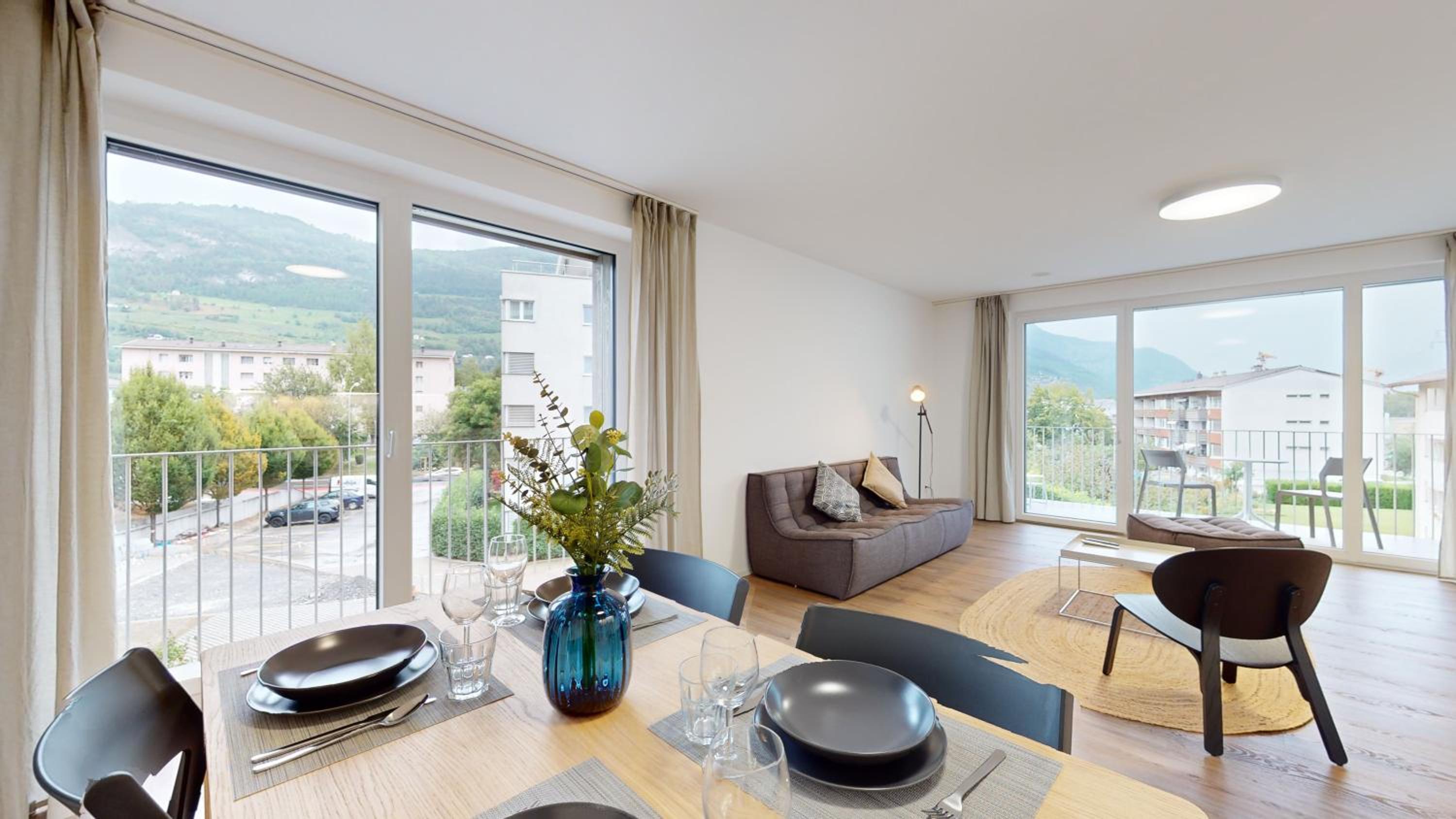 Bright & modern apartments in Sion